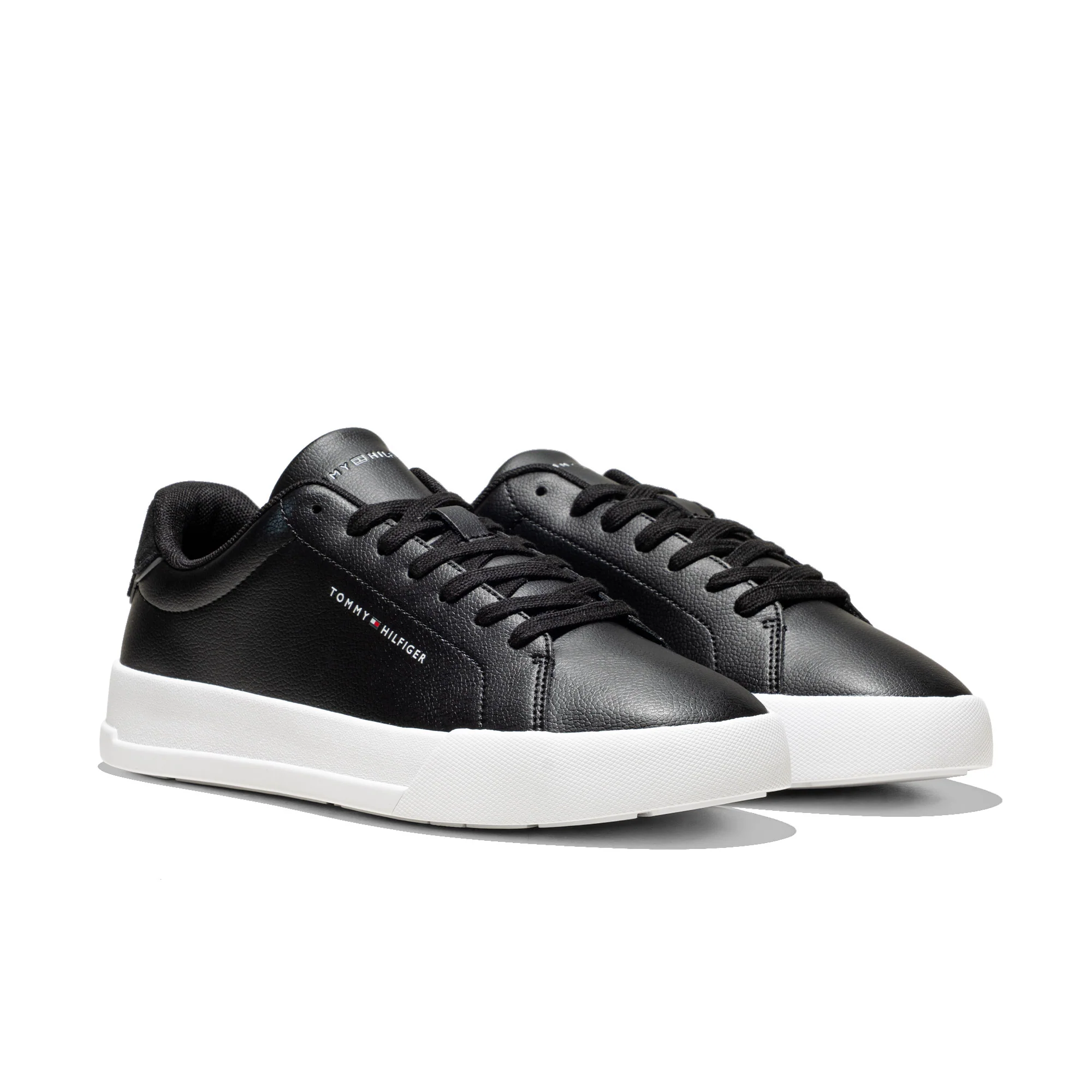 Tommy Hilfiger Court Leather Detail Essential Black - Image 2