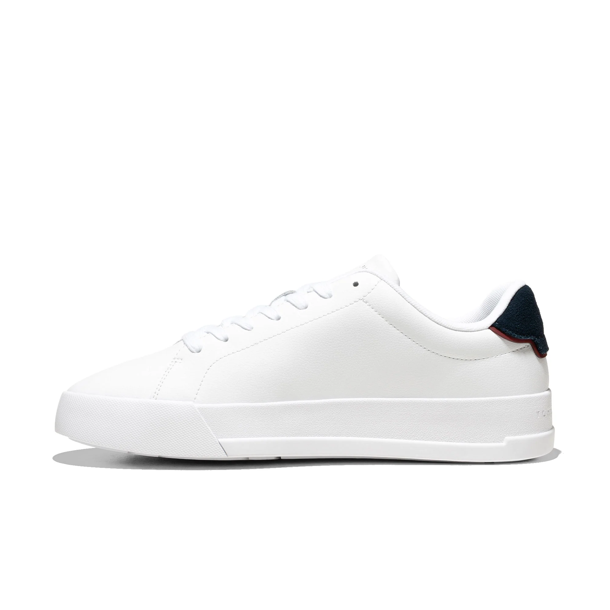 Tommy Hilfiger Court Leather Detail Essential White/Sky - Image 3