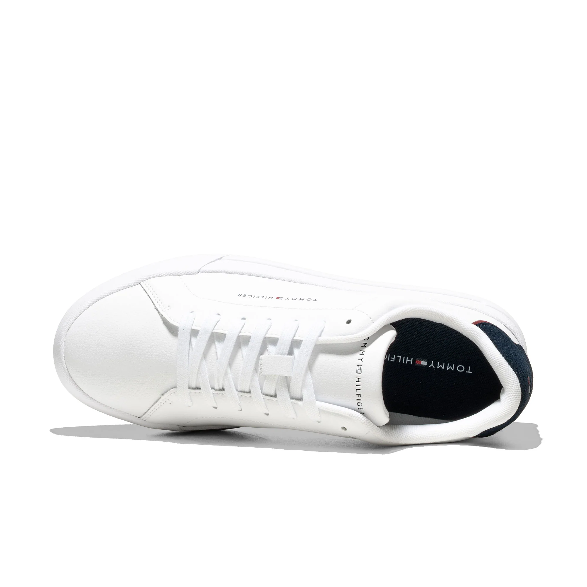 Tommy Hilfiger Court Leather Detail Essential White/Sky - Image 5