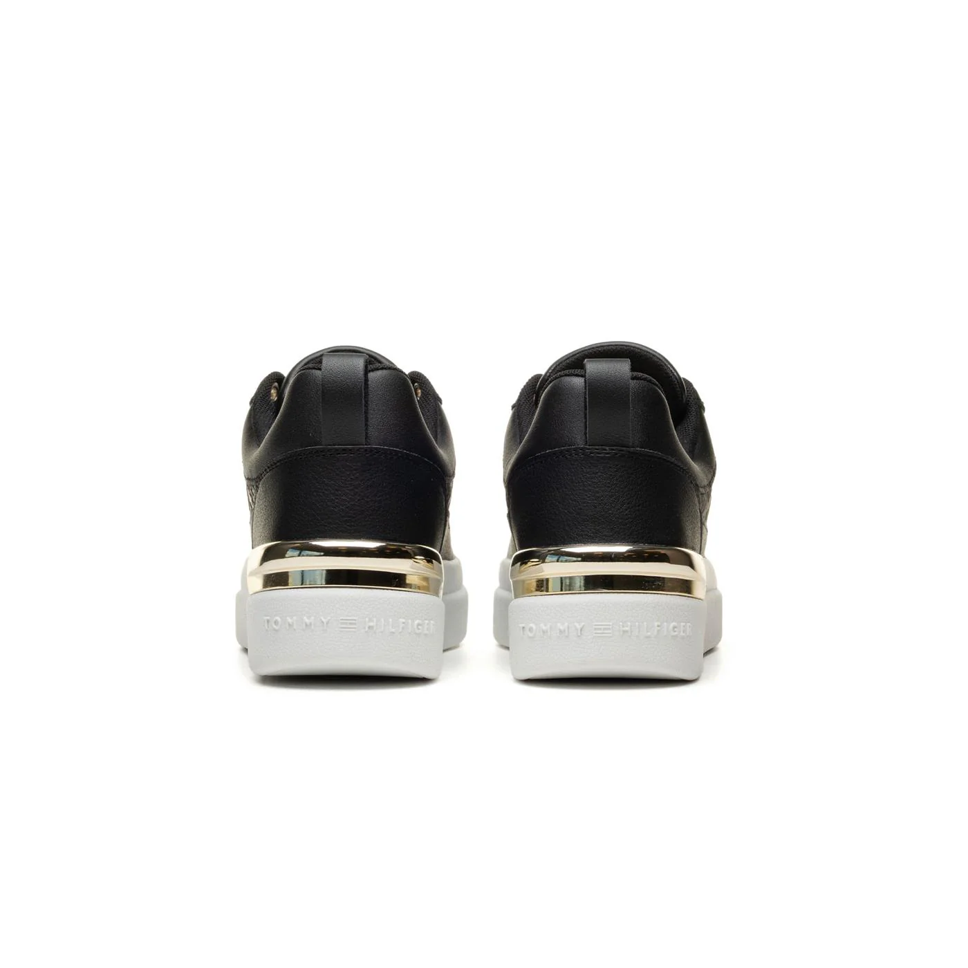 Tommy Hilfiger Lux Court Sneaker Monogram Black - Image 4