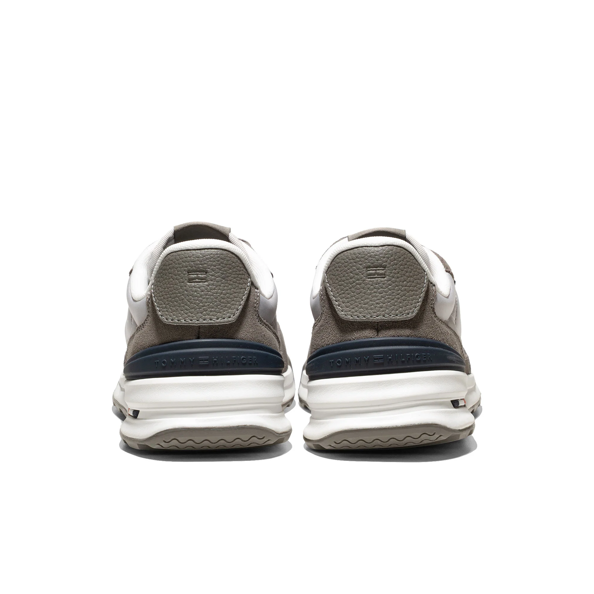 Tommy Hilfiger Retro Runner Nylon Mix Pewter Grey - Image 4