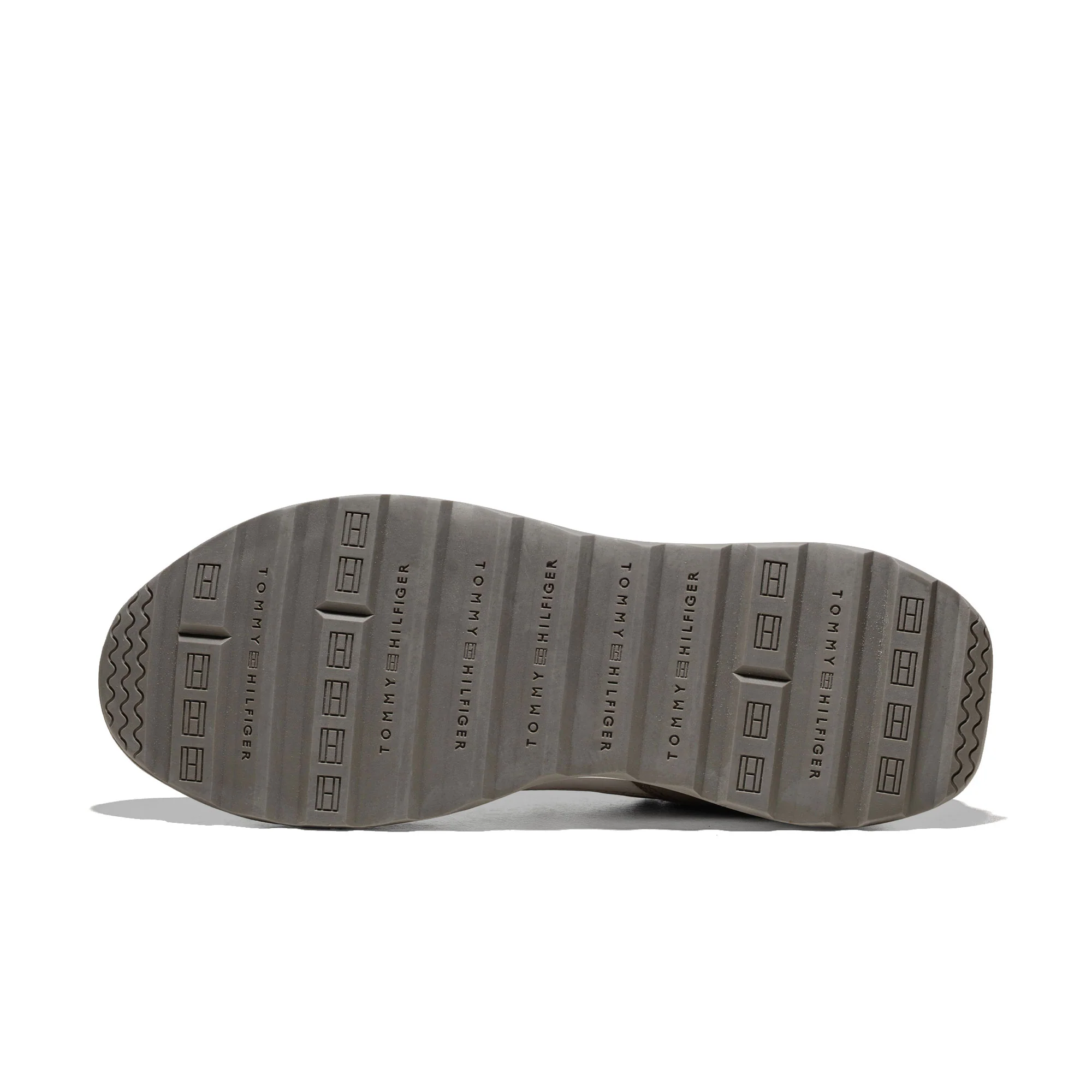 Tommy Hilfiger Retro Runner Nylon Mix Pewter Grey - Image 6