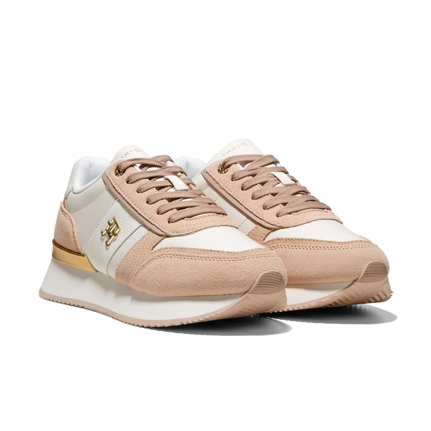 Tommy Hilfiger TH Fashion Runner Ancient White/Misty Blush - Image 2