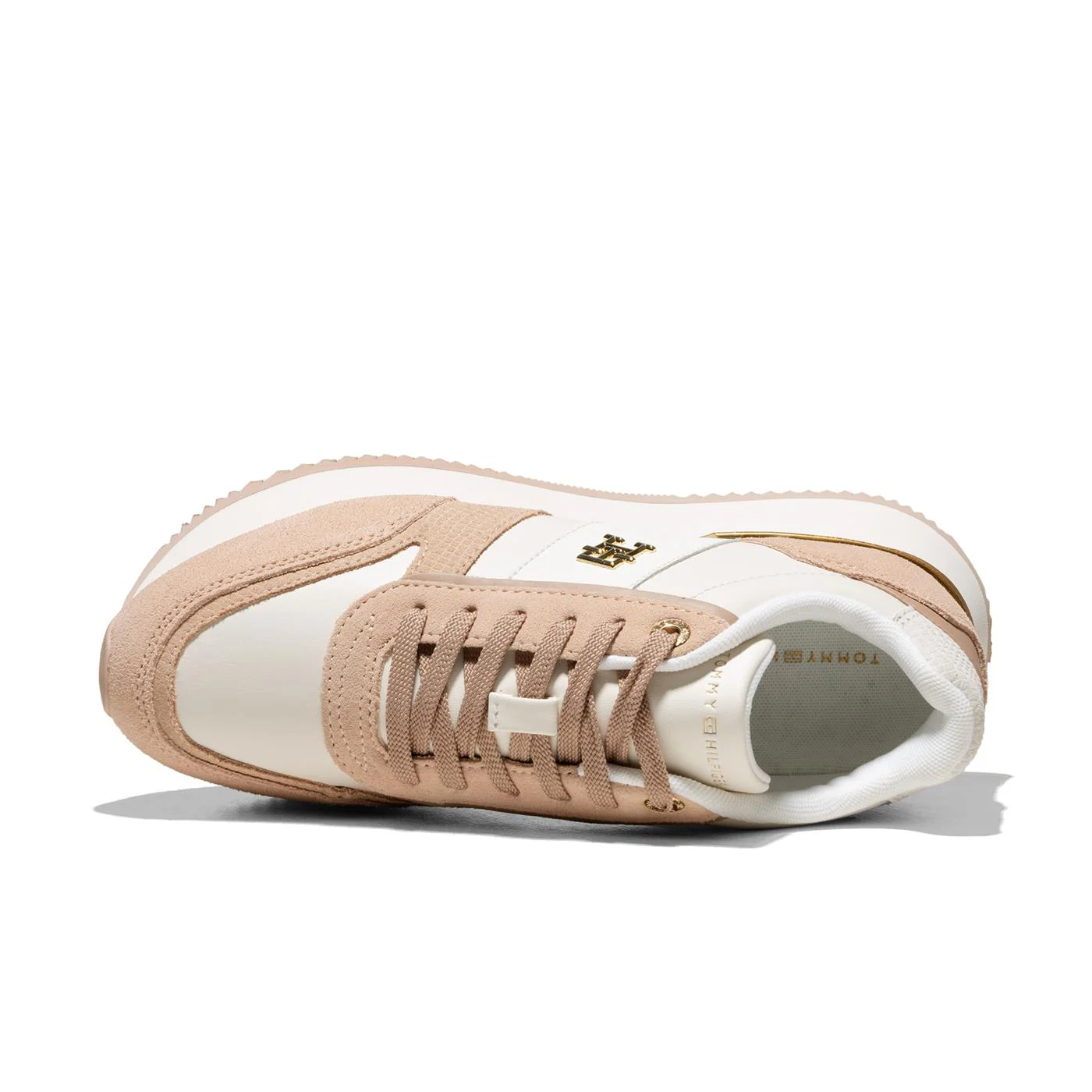 Tommy Hilfiger TH Fashion Runner Ancient White/Misty Blush - Image 5