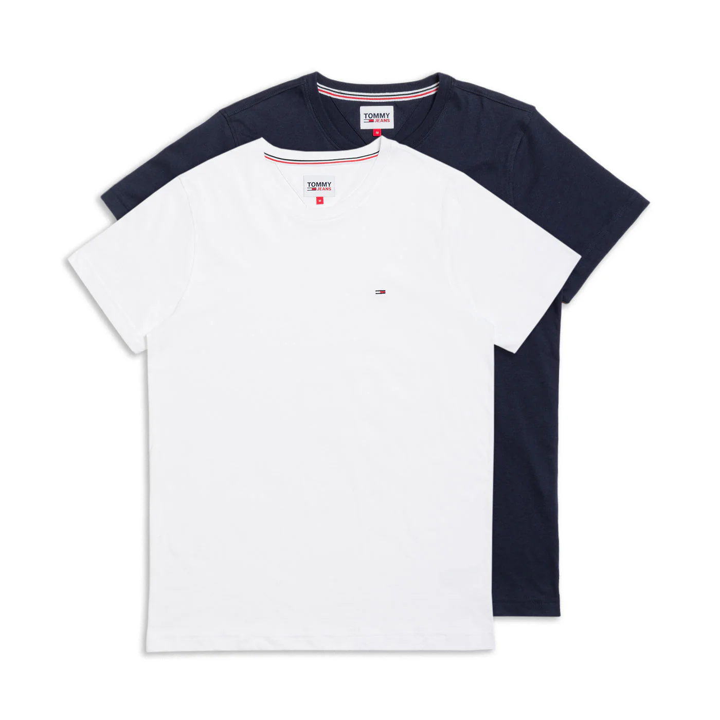 Tommy Jeans 2Pack Crew Neck Tees White/Navy