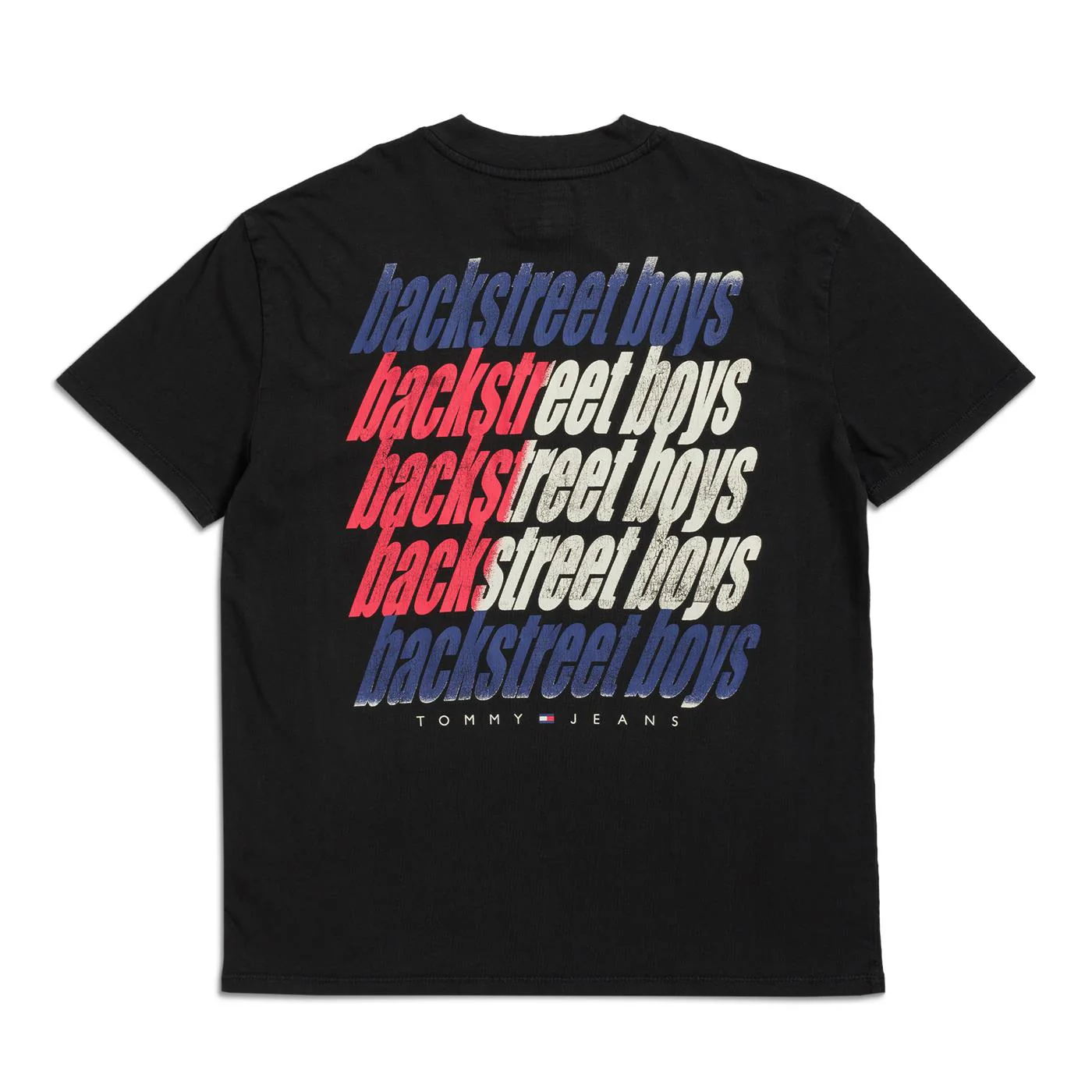 Tommy Jeans Back Street Boys T-Shirt Black - Image 2