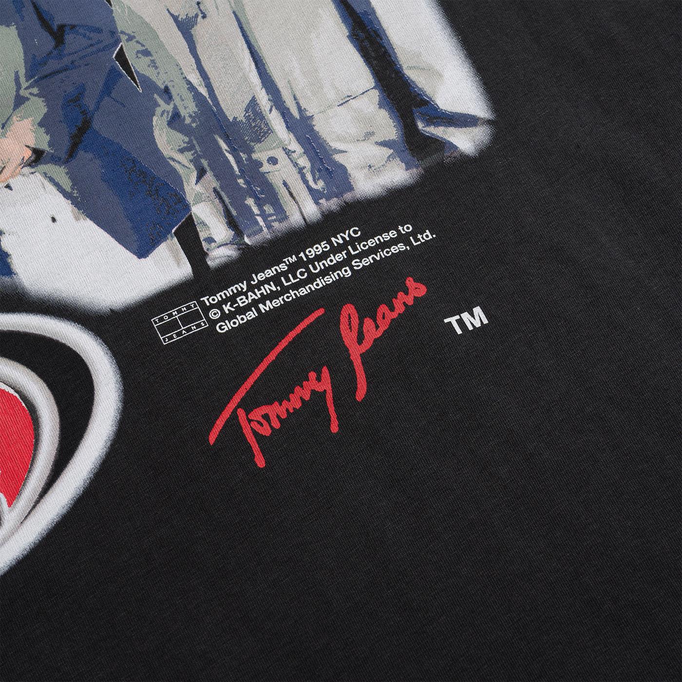 Tommy Jeans Back Street Boys T-Shirt Black - Image 3