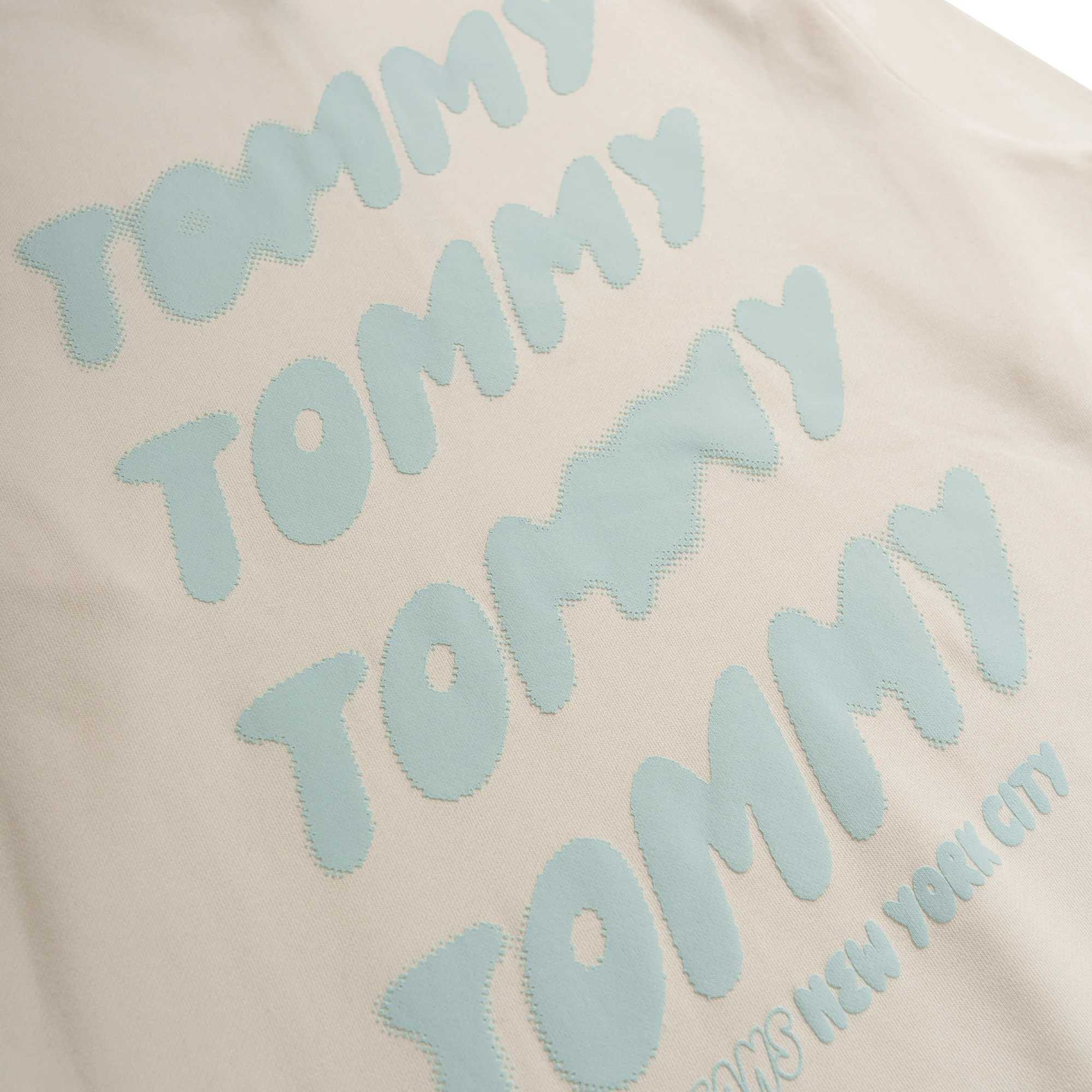 Tommy Jeans Bubble Logo Back Graphic Quarter Zip Sweatshirt - Image 4
