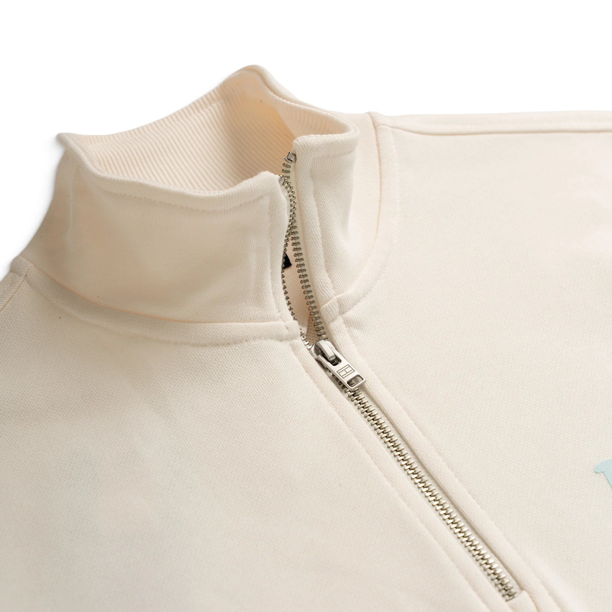 Tommy Jeans Bubble Logo Back Graphic Quarter Zip Sweatshirt - Image 5