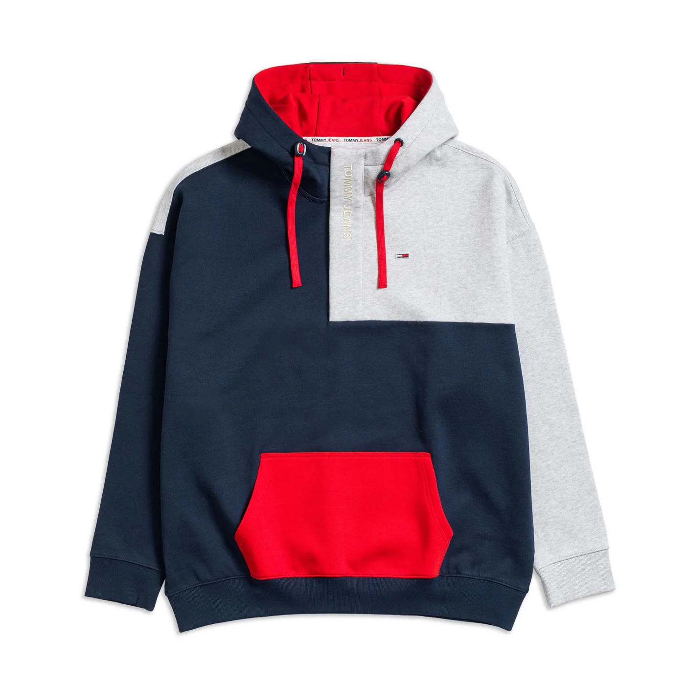 Tommy Jeans Colorblock Hoodie Twilight Navy