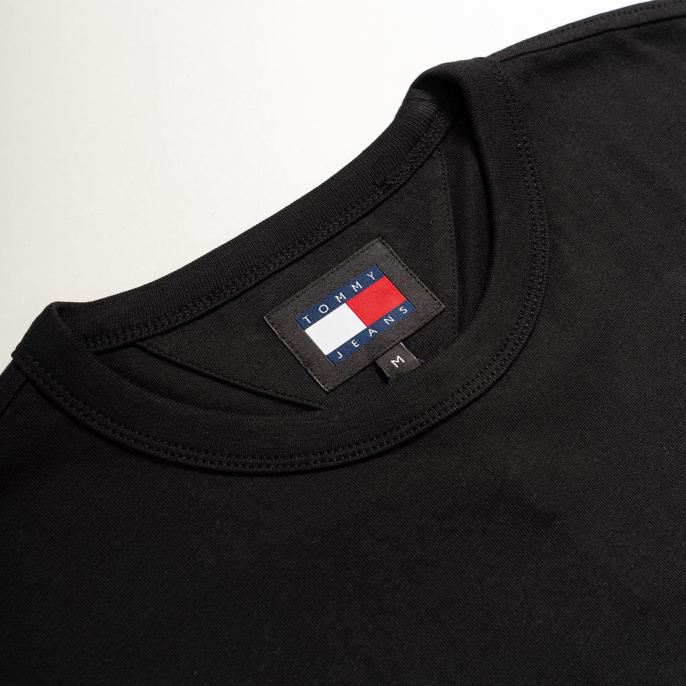 Tommy Jeans Reg Corp Tee Ext Black - Image 3