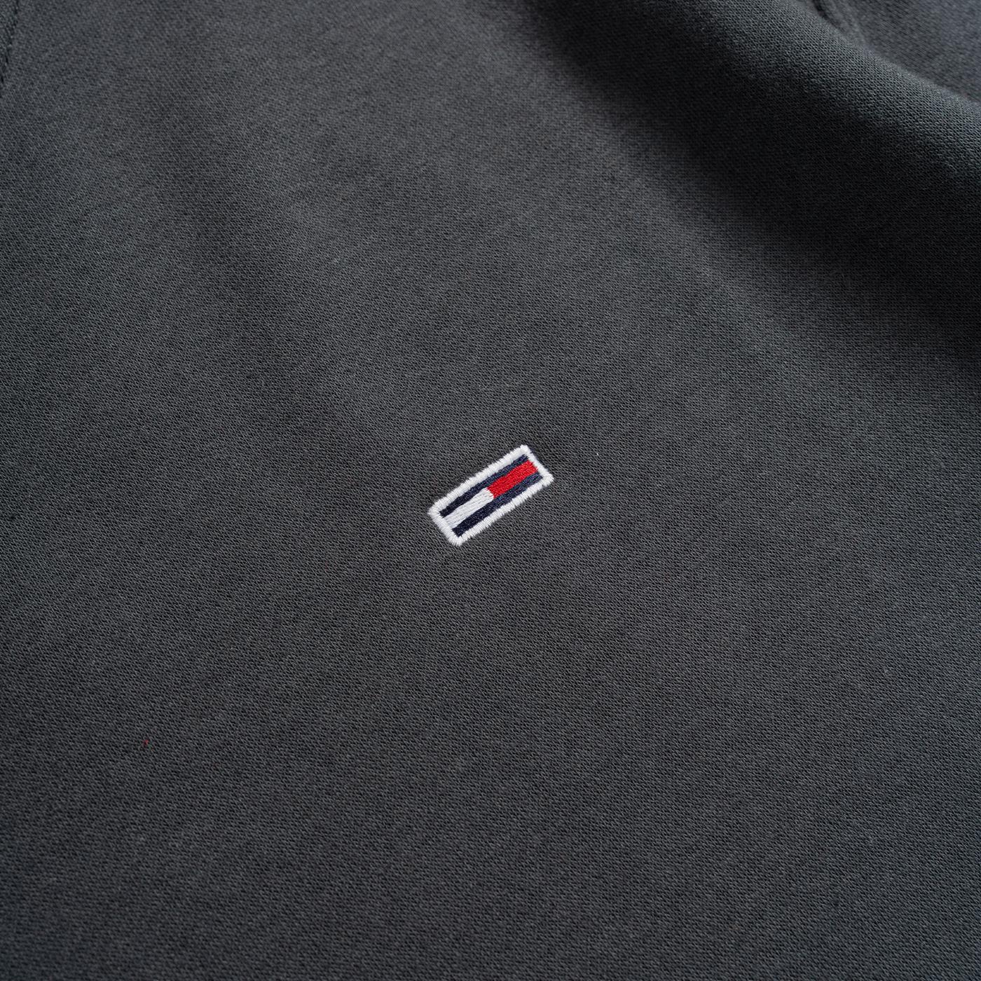 Tommy Jeans Reg S Flag Crew New Charcoal - Image 2