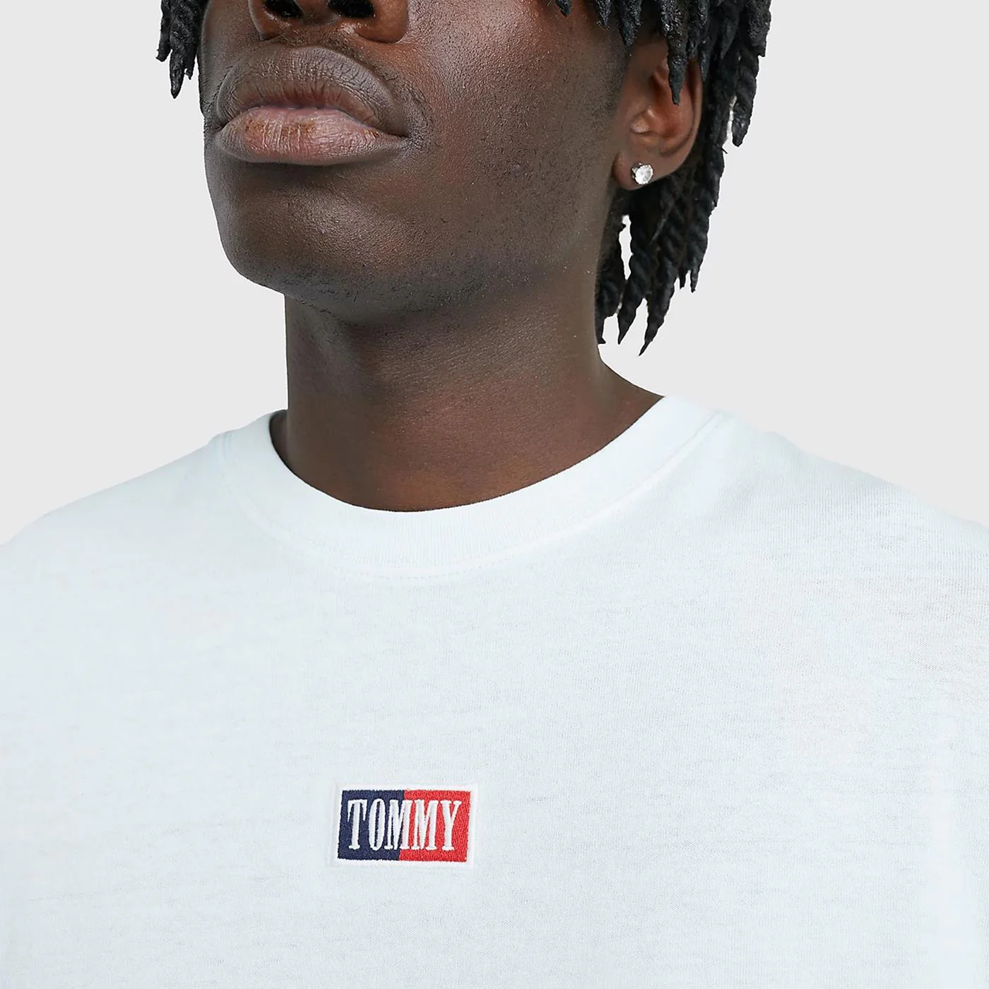 Tommy Jeans Skate Tee Shimmering Blue - Image 3