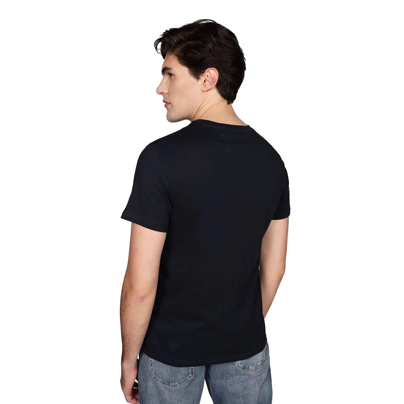 Tommy Jeans Slim Entry Graphic Tee Dark Night Navy - Image 2