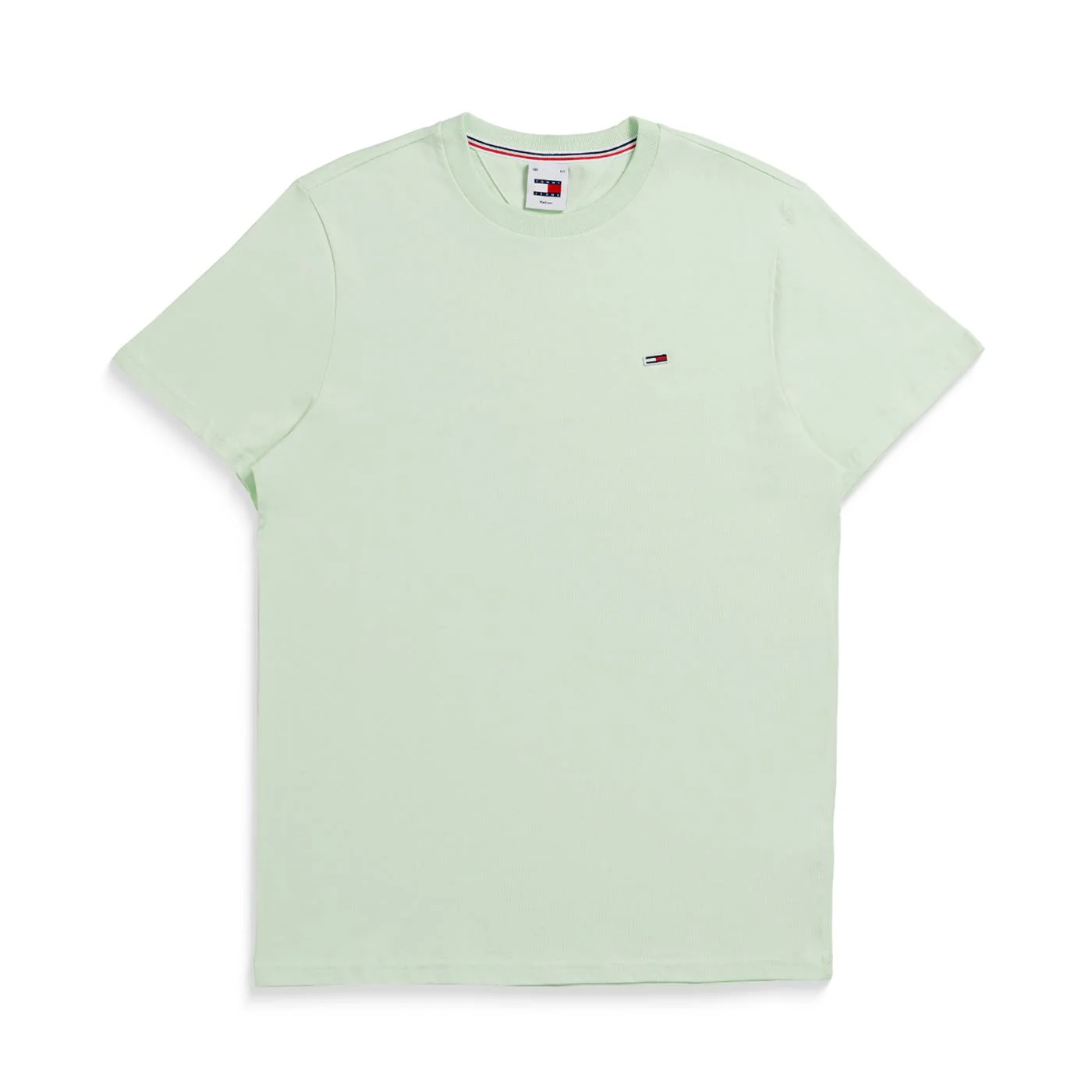 Tommy Jeans Slim Jersey C Neck Ext Tee Opal Green
