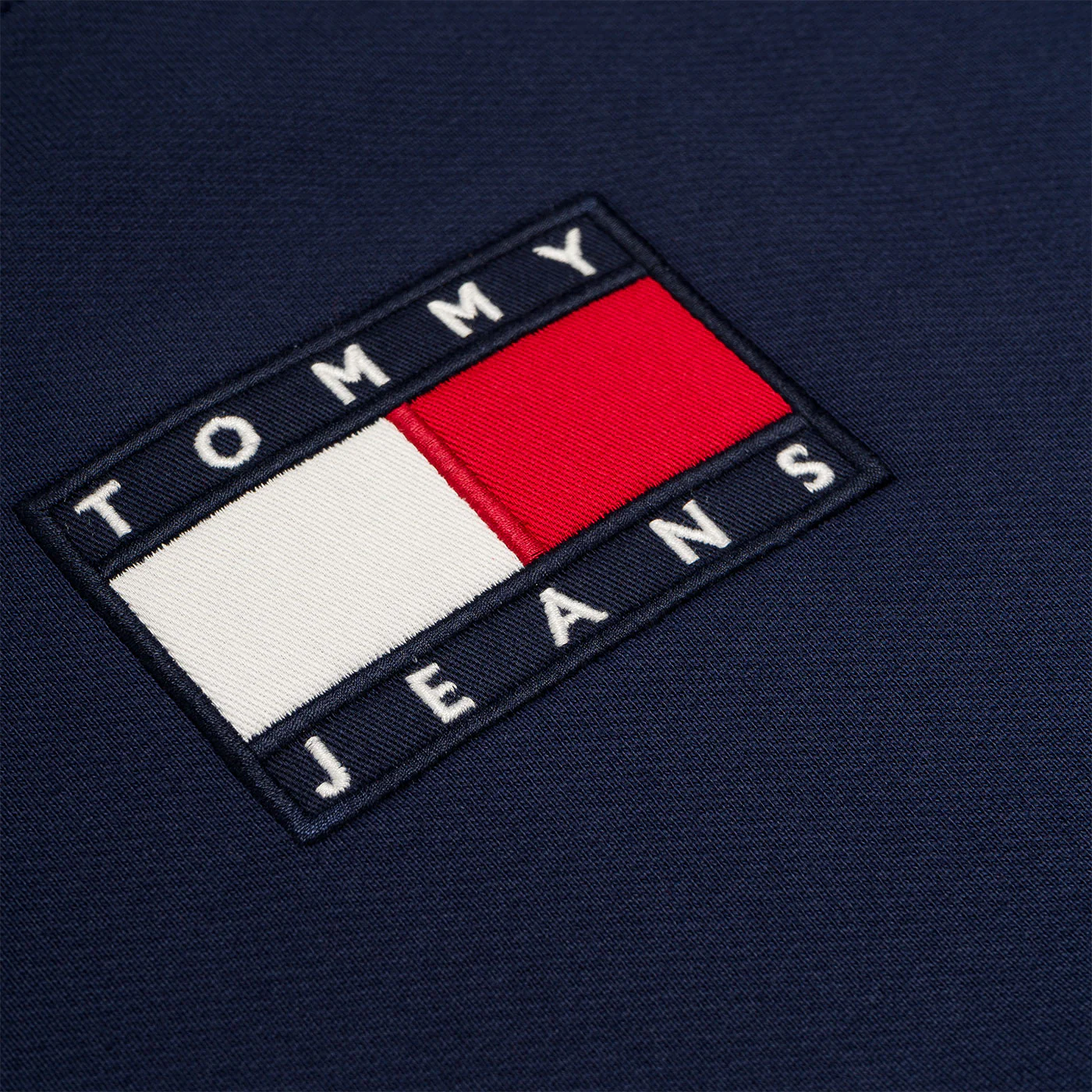 Tommy Jeans Small Flag Crew Sweat Twilight Navy - Image 3