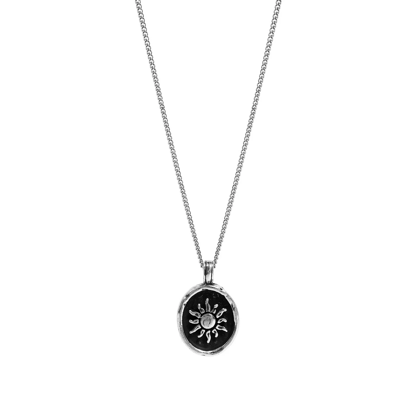 TwoJeys Day & Night Necklace Silver - Image 3