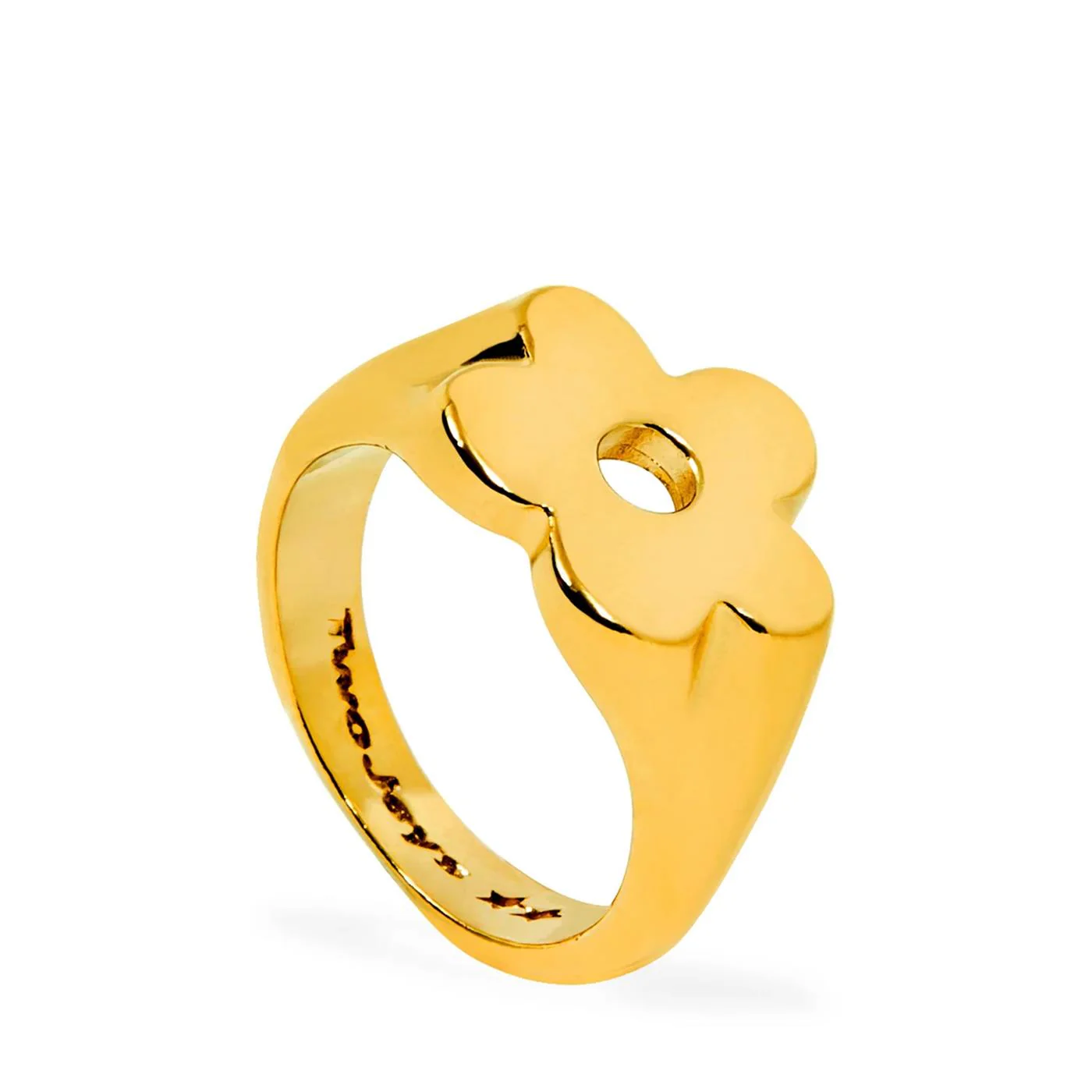 TwoJeys Flower Ring Gold