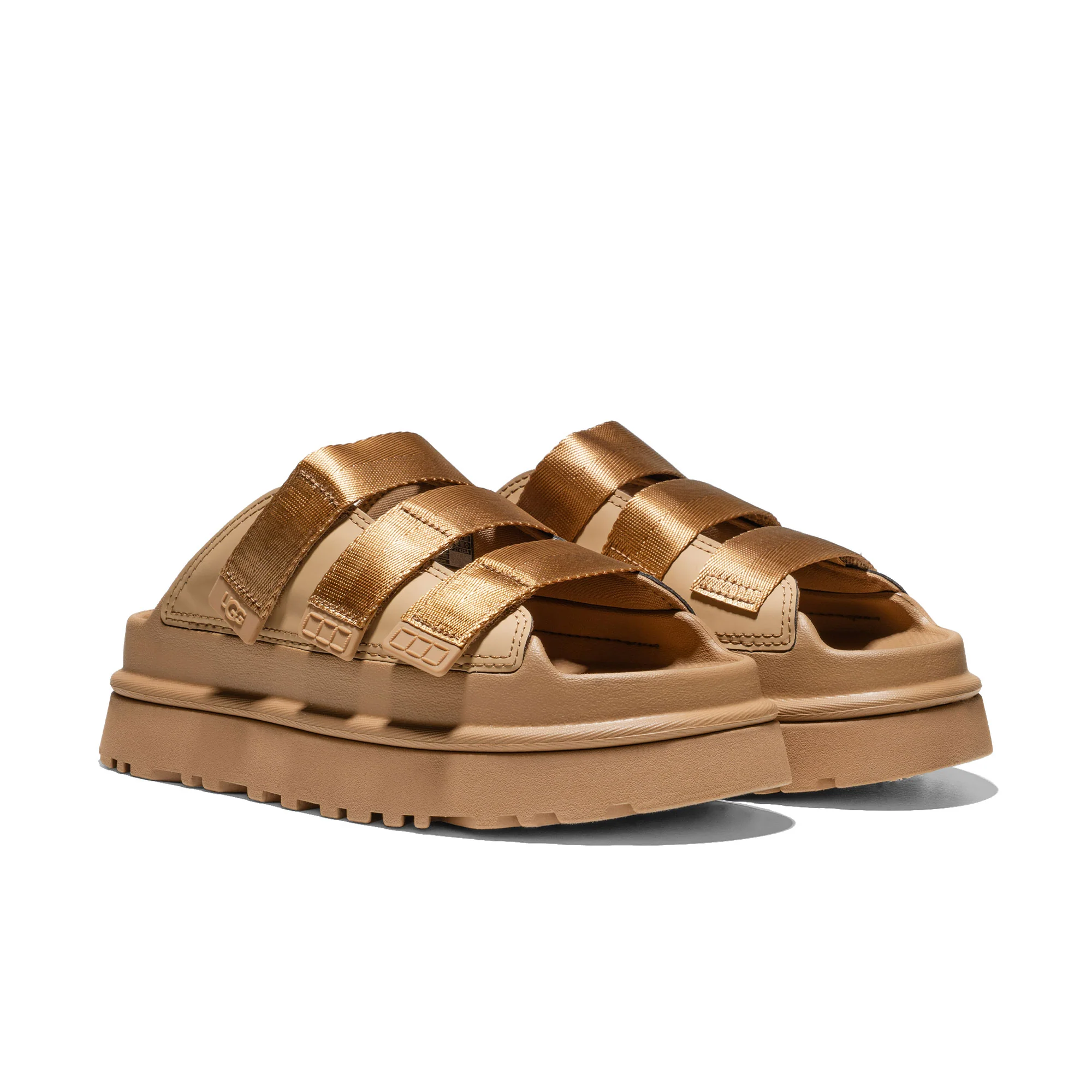 Ugg W GoldenGlow Slide Dark Sand - Image 2
