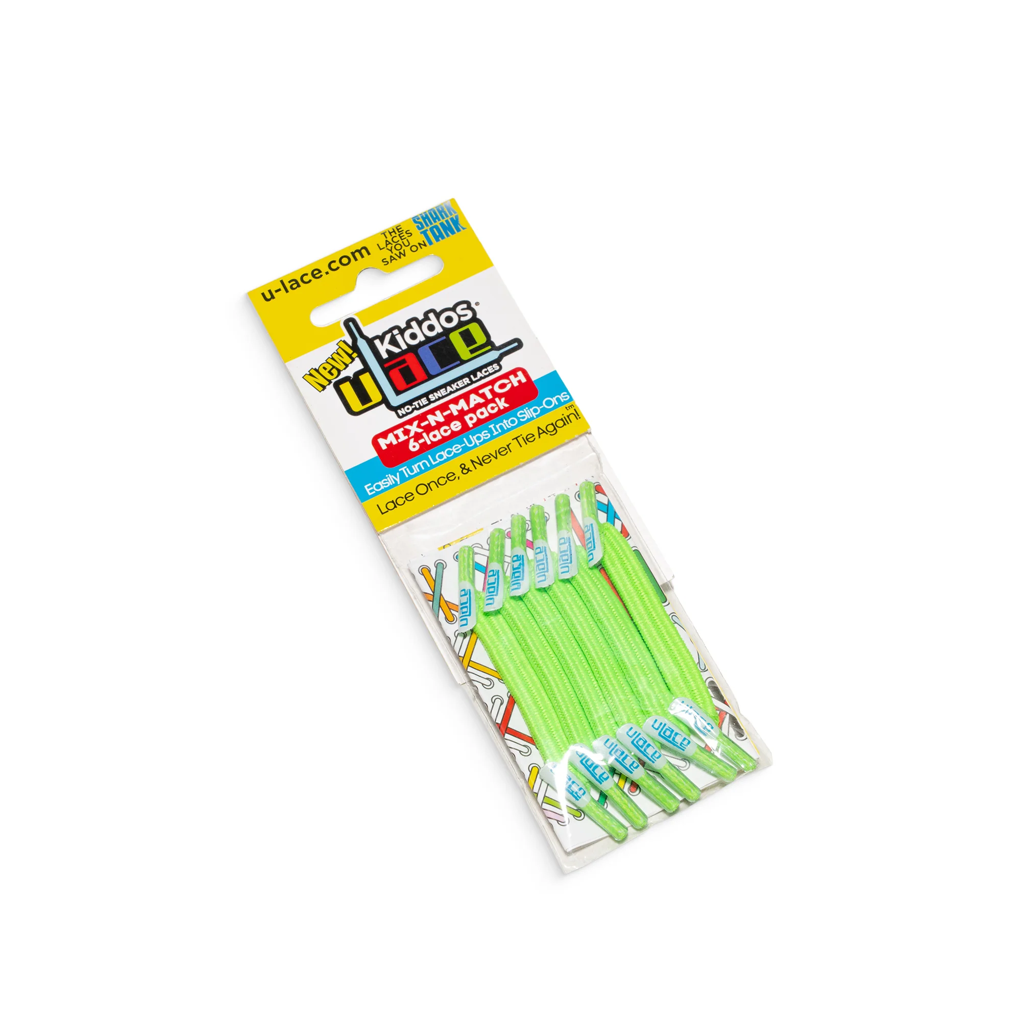 U-Lace Kiddos Bright Green