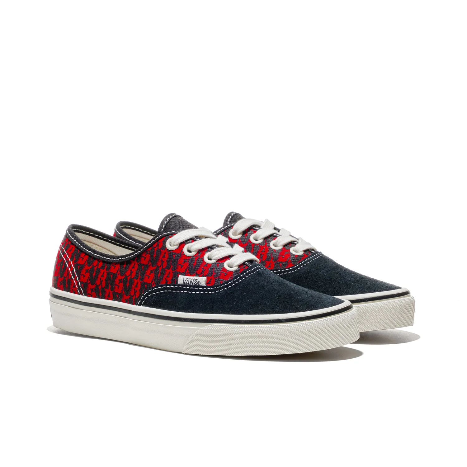 Vans Authentic Black/Racing Red - Image 3