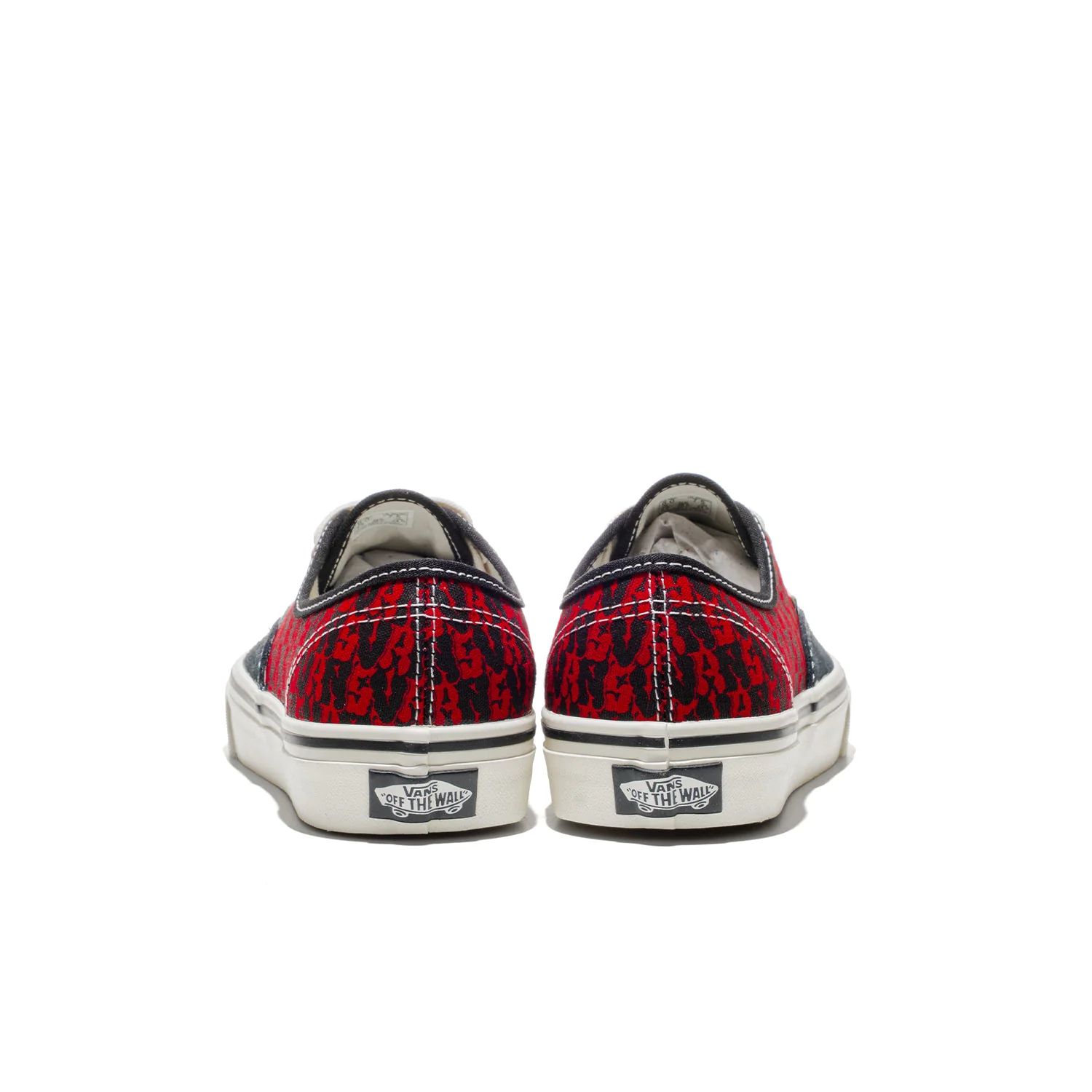 Vans Authentic Black/Racing Red - Image 4