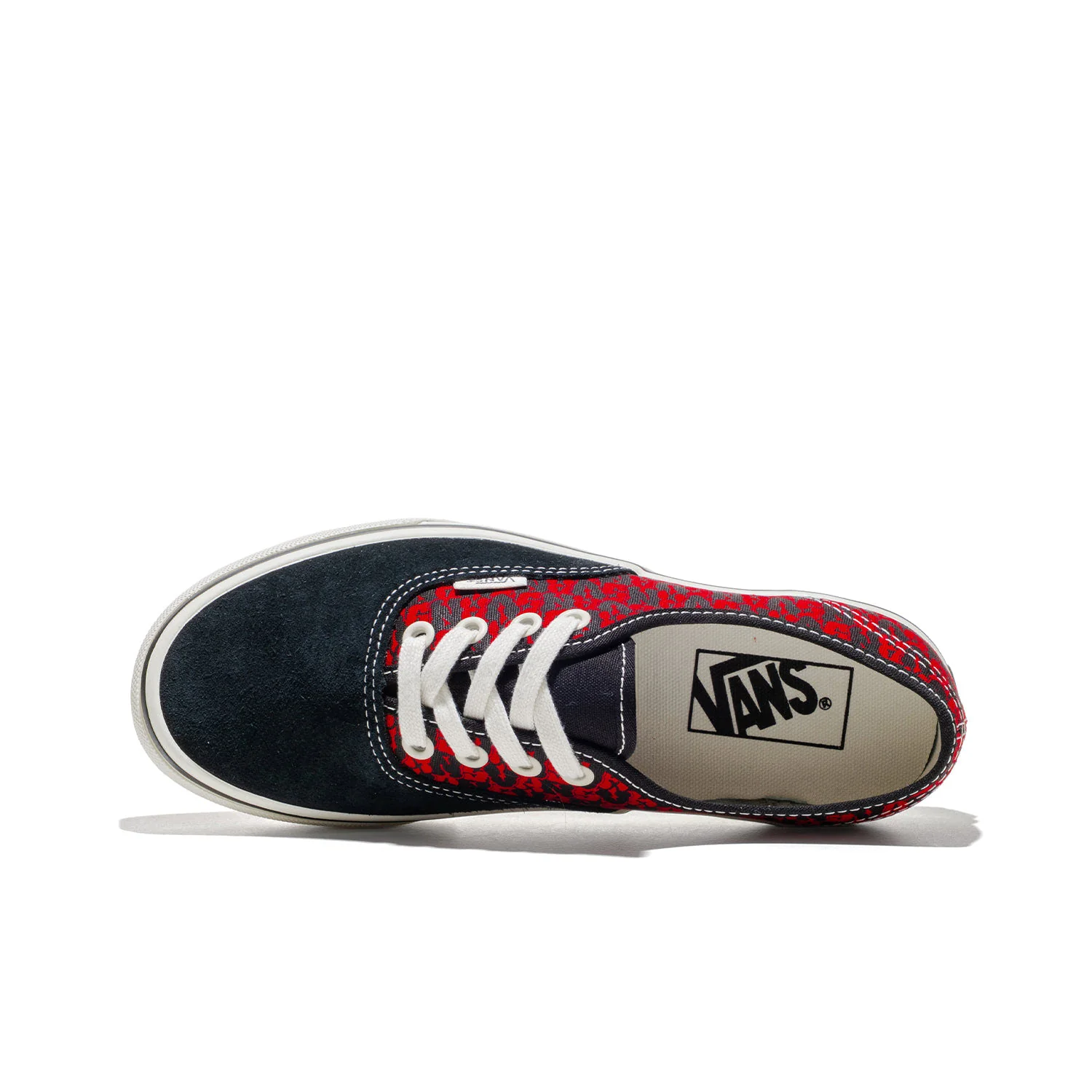 Vans Authentic Black/Racing Red - Image 5