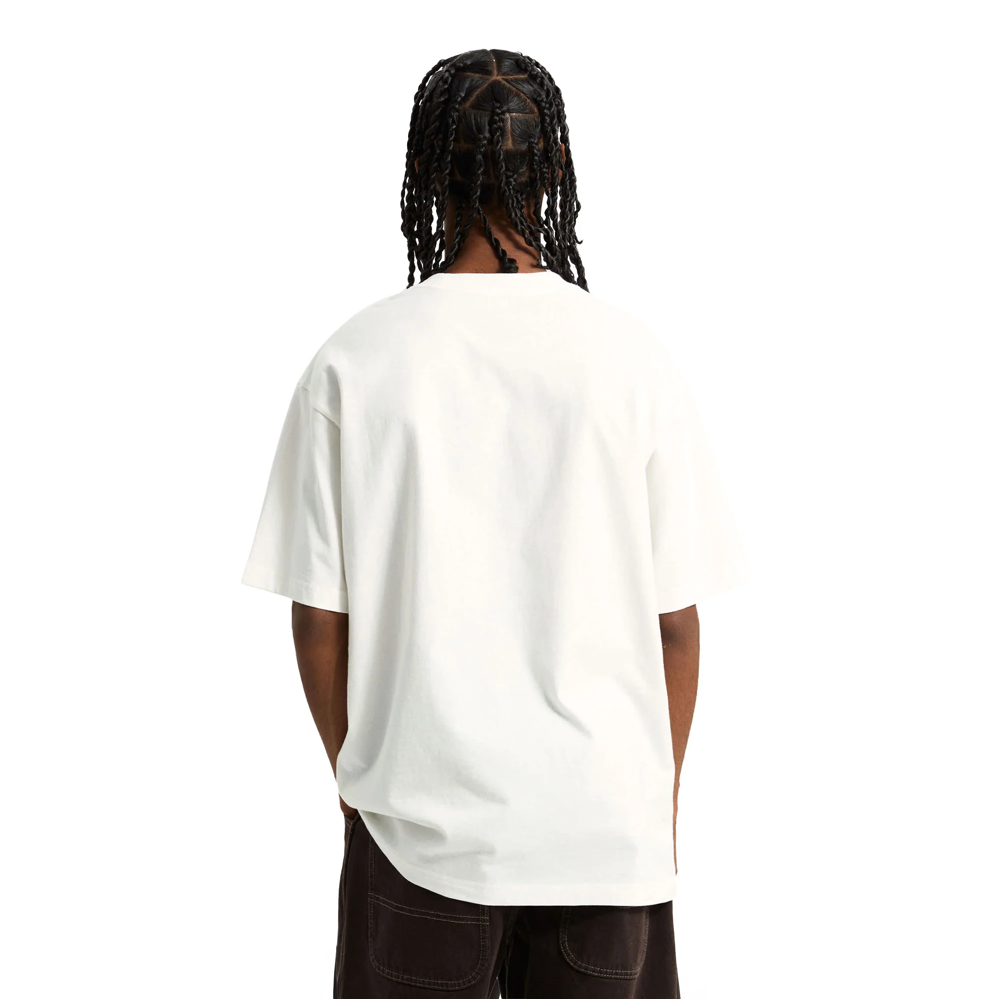 Vans Blocked Box Loose SS Tee Marshmallow - Image 2