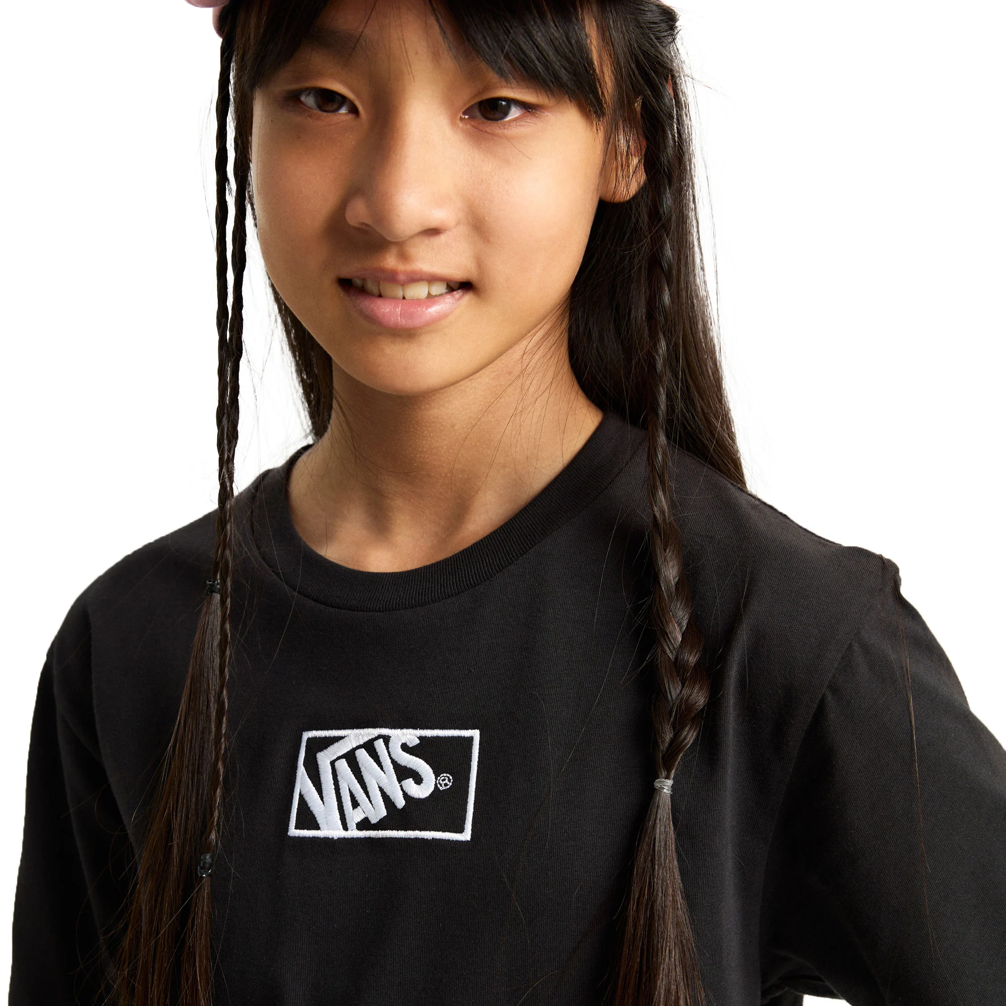 Vans Boys Blocked Box SS Tee Black - Image 3