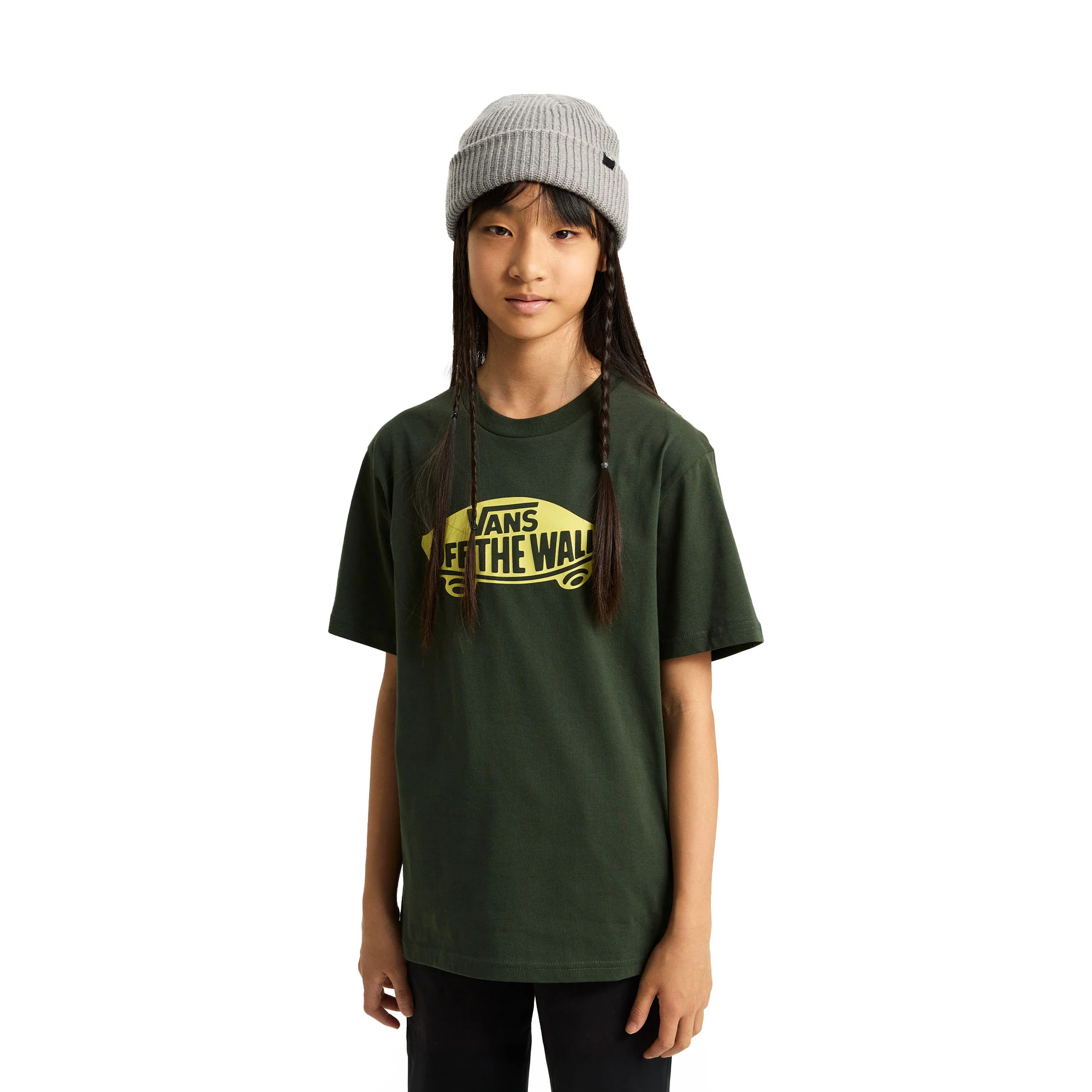 Vans Boys Style 76 SS Tee Dried Kelp