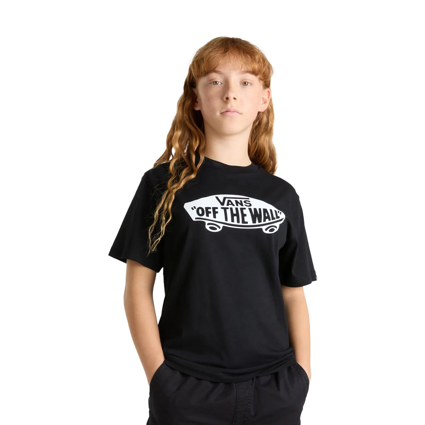 Vans Boys Style 76 SS Tee Preto