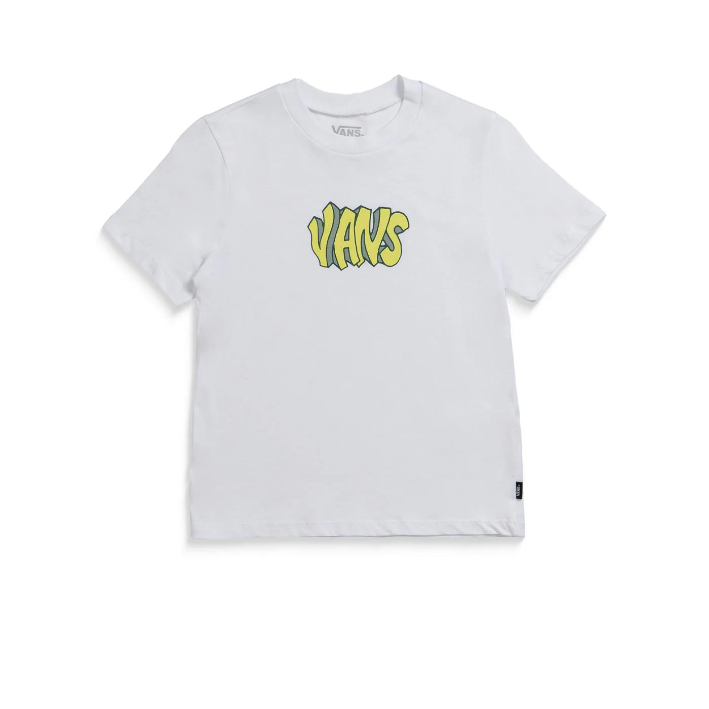 Vans Boys Tag BFF Tee White