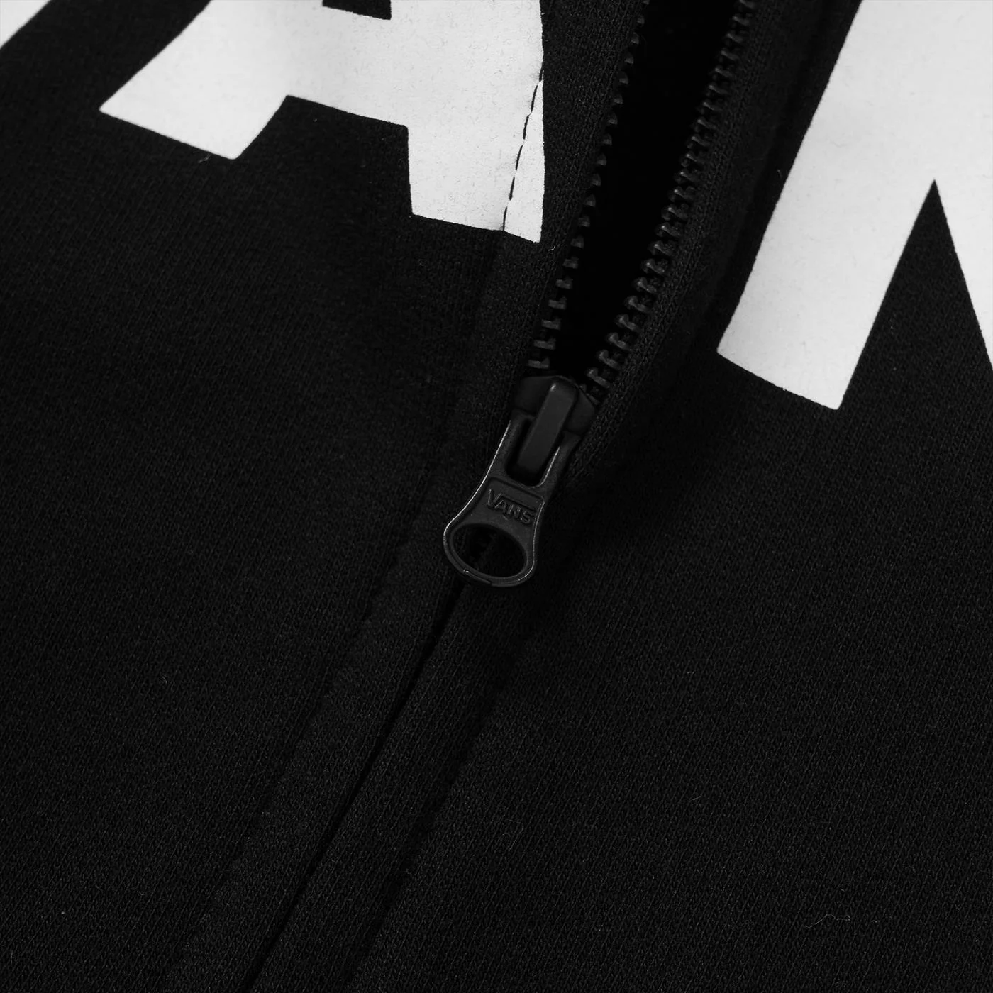 Vans Boys Vans Classic Zip PO Black/White - Image 5