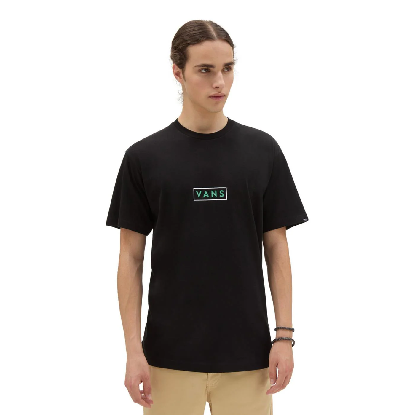 Vans Classic Easy Box Tee Black/White/Waterfall