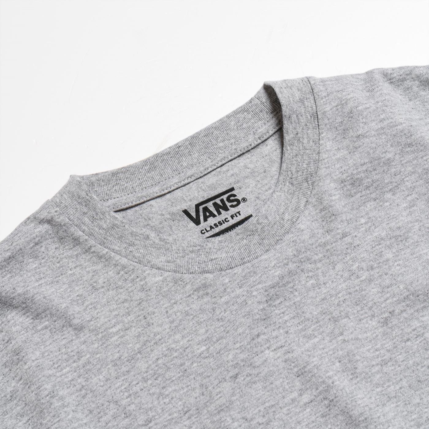 Vans Classic Easy Box T-Shirt Athletic Heather/Black - Image 4