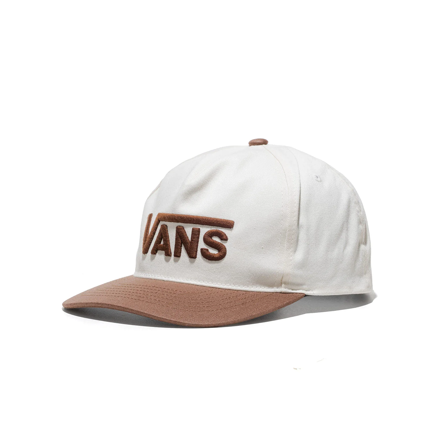 Vans Drop V Logo Snapback Vintage Cocoa - Image 2