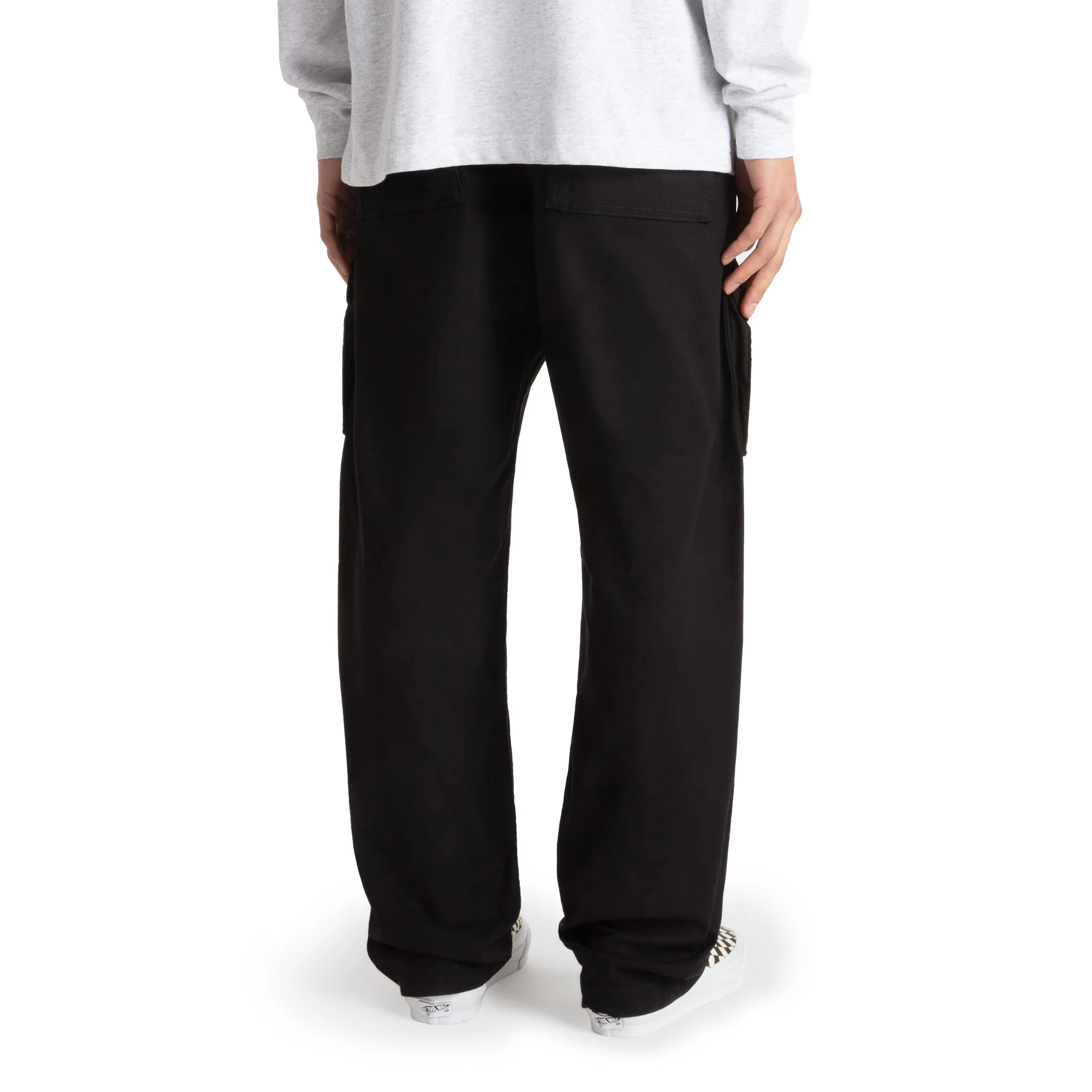 Vans Fatigue Cargo Loose Tapered Ripstop Pant Black - Image 2