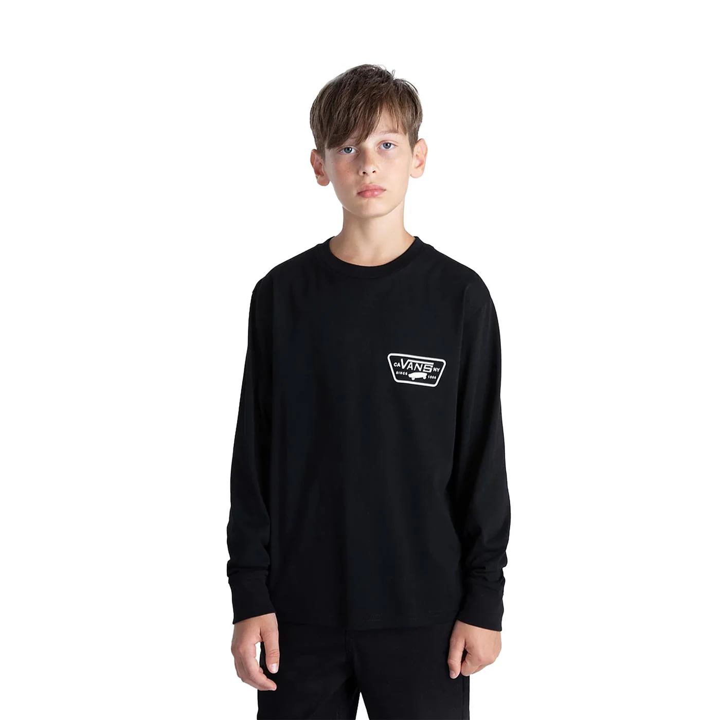 Vans Full Patch Back LS Tee Black - Image 2