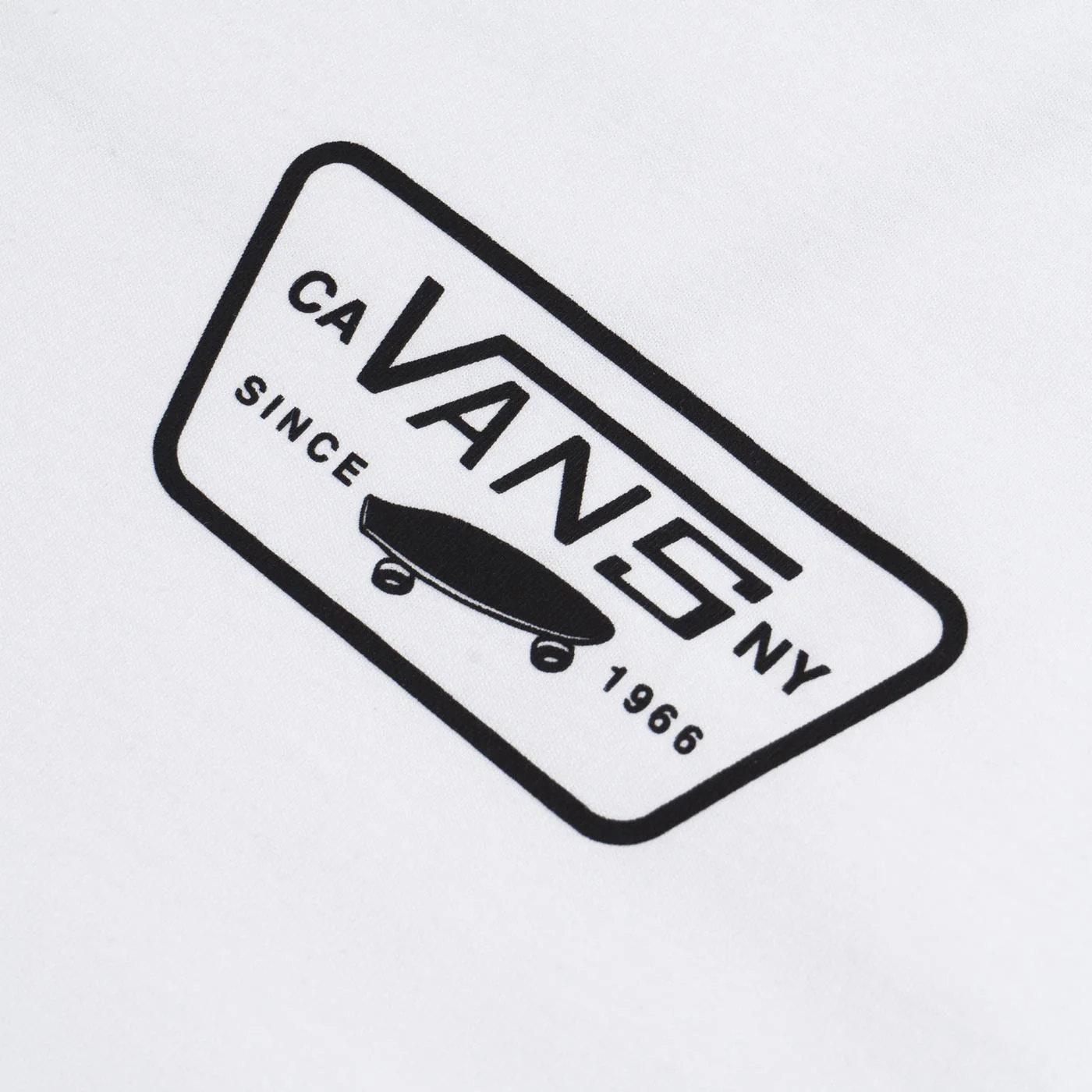 Vans Full Patch Back SS Tee White/Black - Image 4