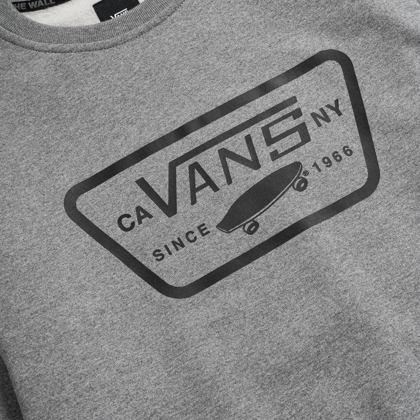 Vans Full Patch Crew II Sweat Cement Heather - Image 2