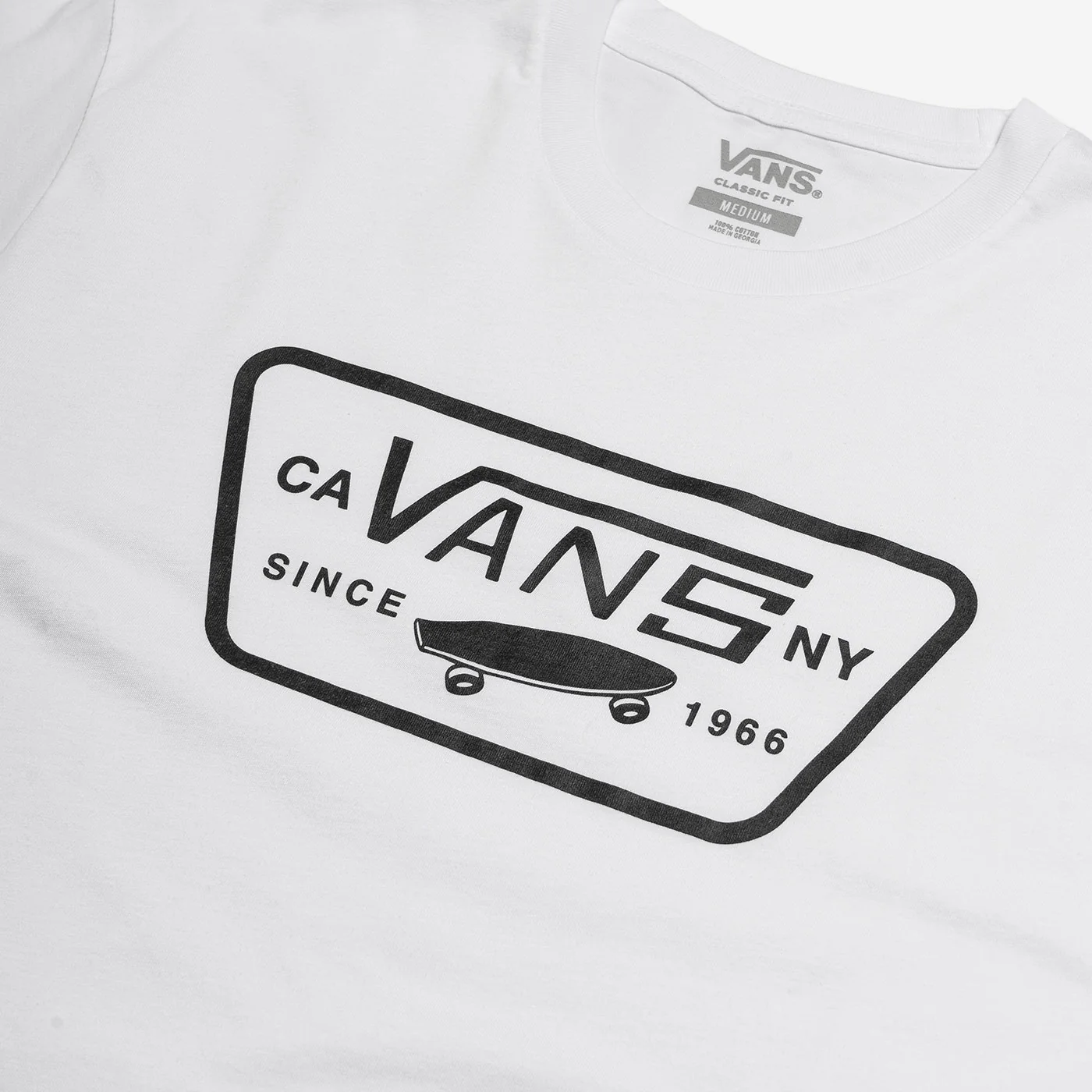 Vans Full Patch T-Shirt White/Black - Image 2