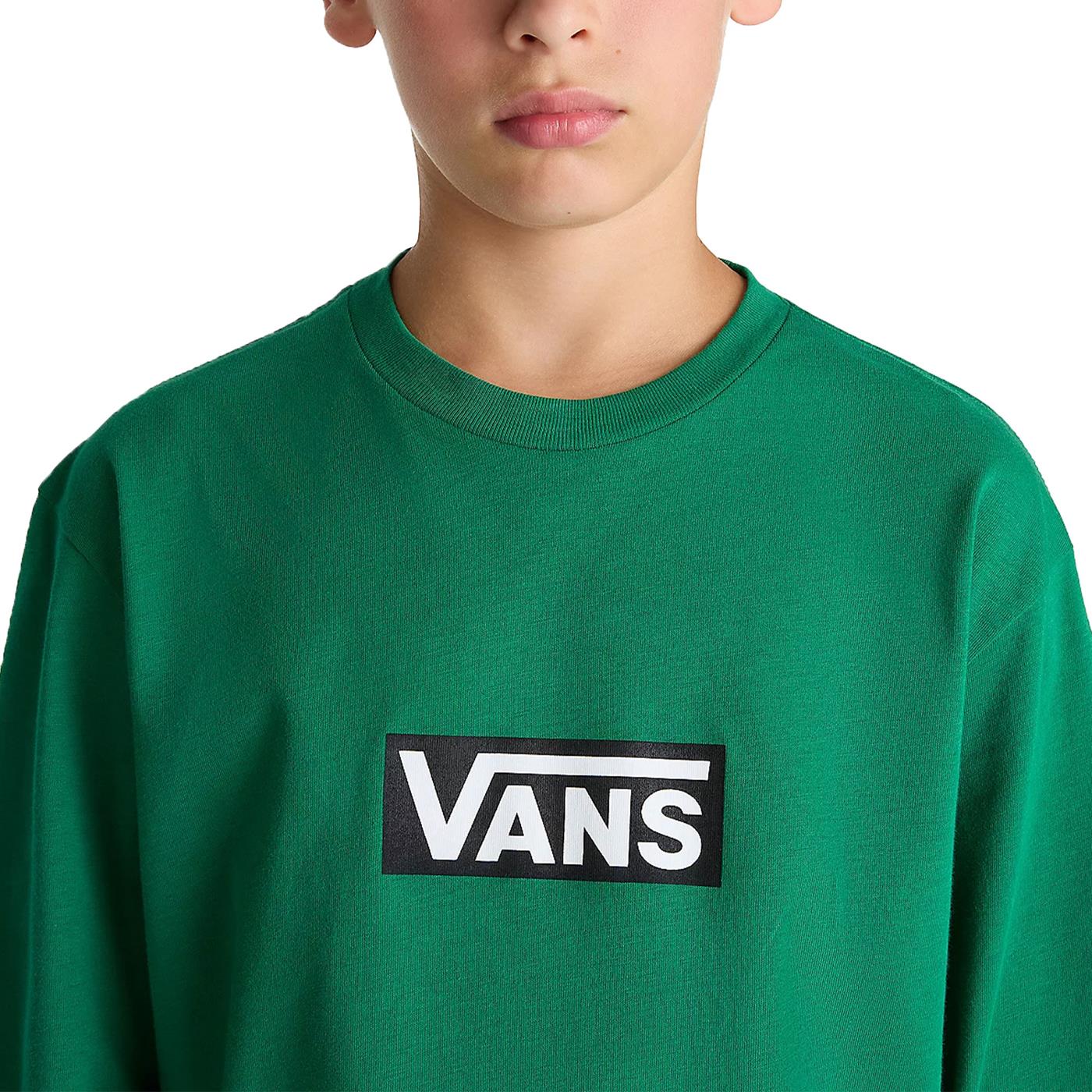 Vans Half Box LS Tee Verdant Green - Image 3