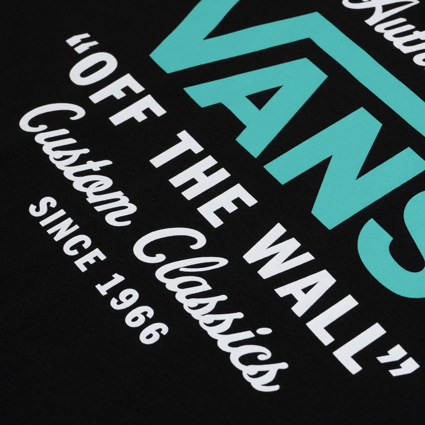 Vans Holder ST Classic Tee Black/White-Waterfall - Image 5
