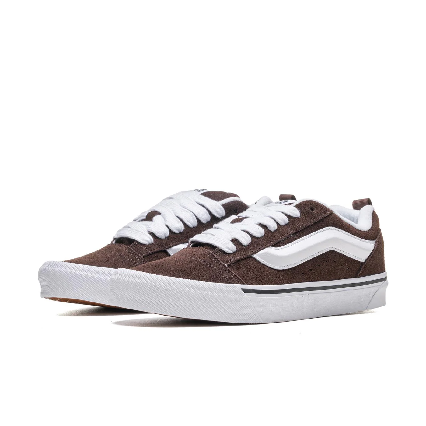 Vans Knu Skool Brown/White - Image 3