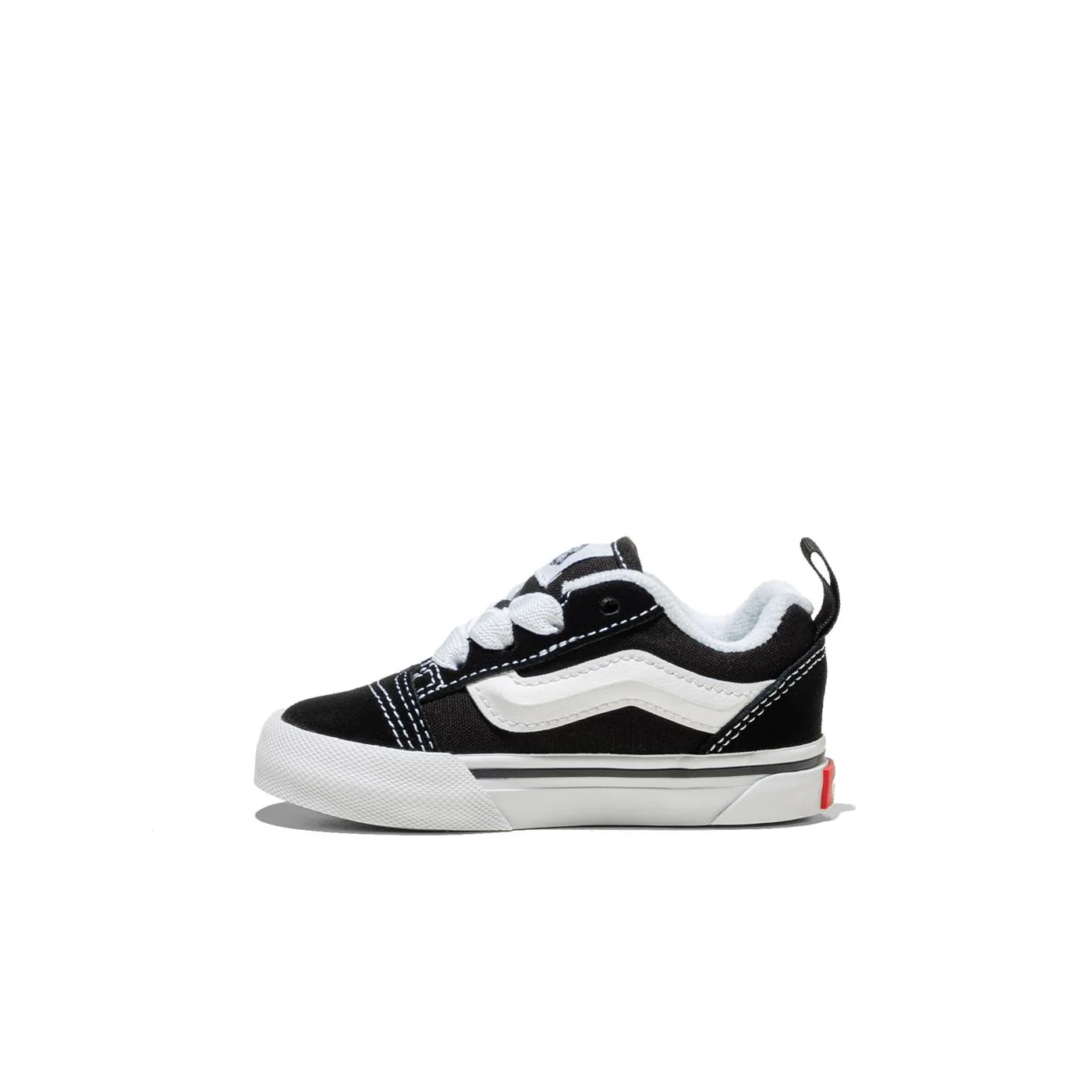 Vans Knu Skool Elastic Lace Black/True White - Image 3