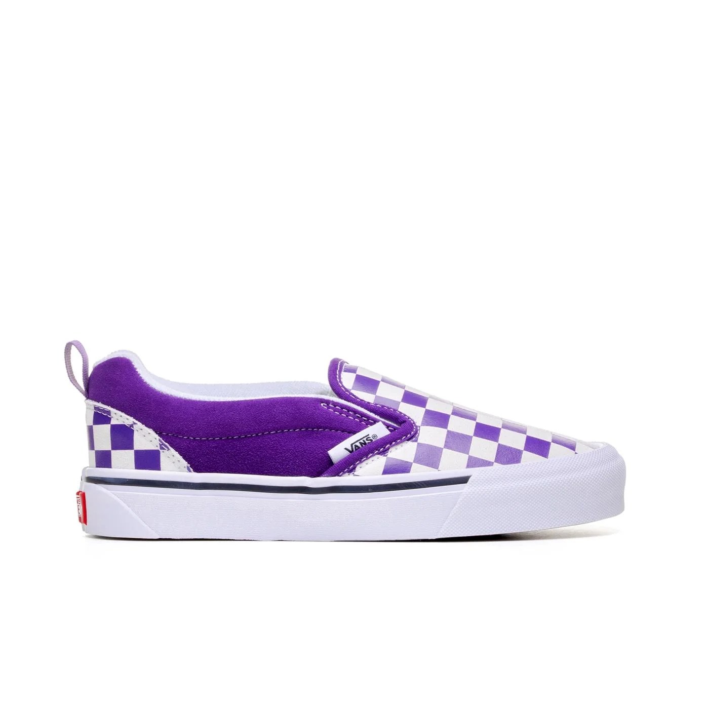 Vans Knu Slip Checkerboard Purple/White