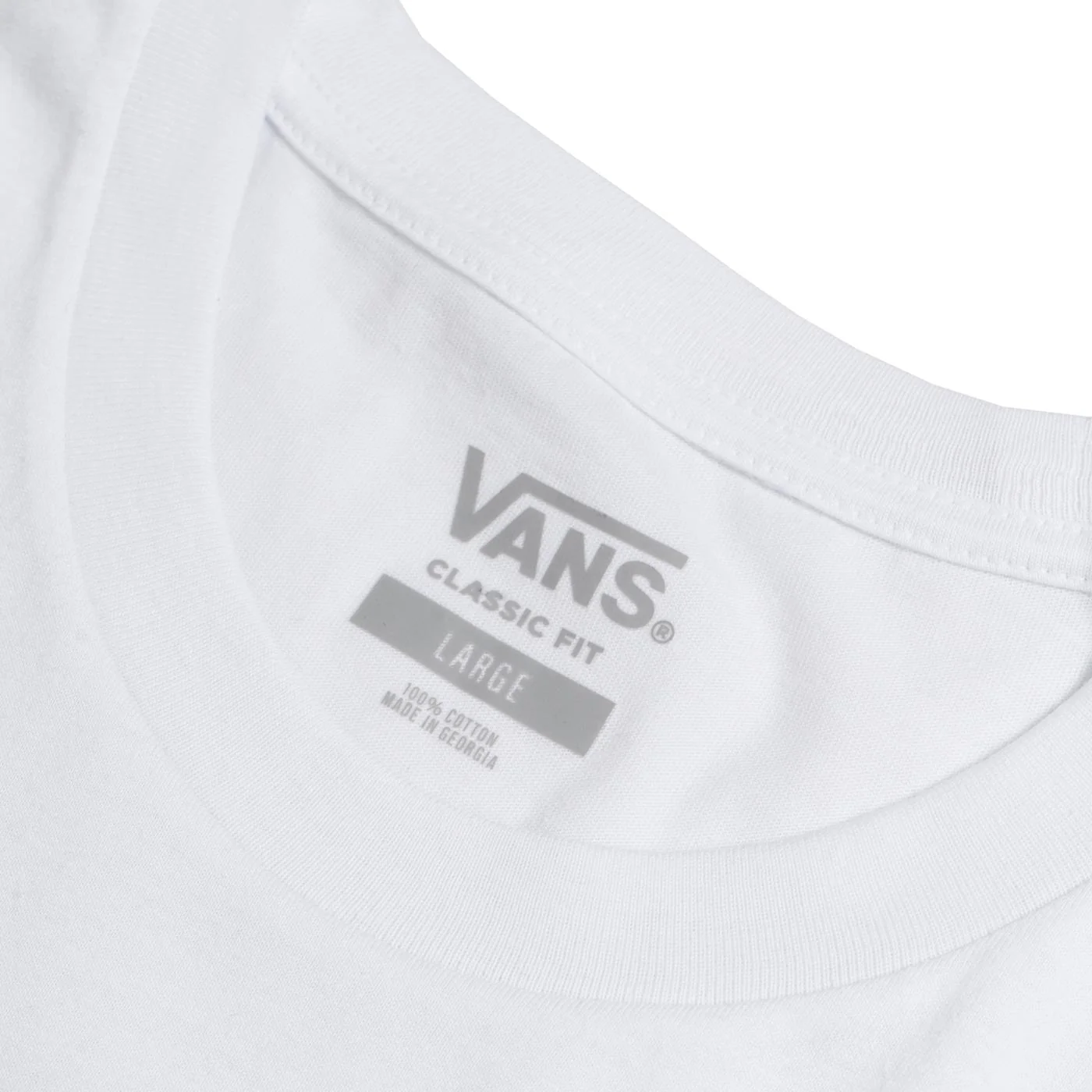 Vans Left Chest Logo II SS Tee White - Image 3