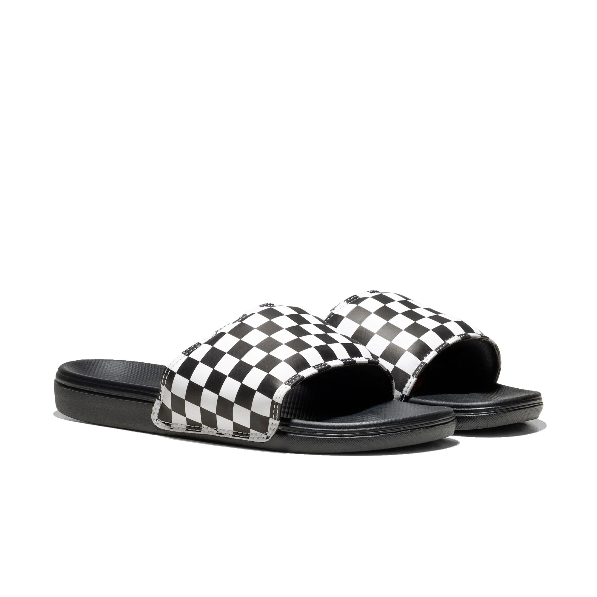 Vans MTE La Costa Slide-On (Checkerboard) True White/Black - Image 2