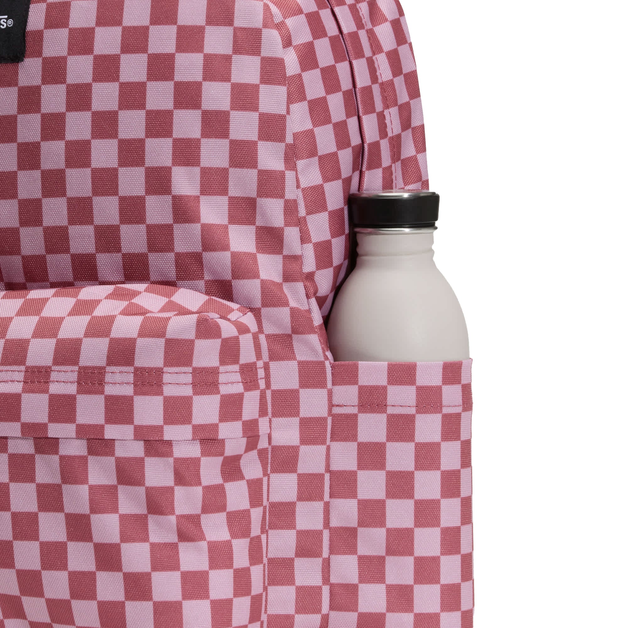 Vans Old Skool Checkerboard Backpack Mauvewood - Image 4