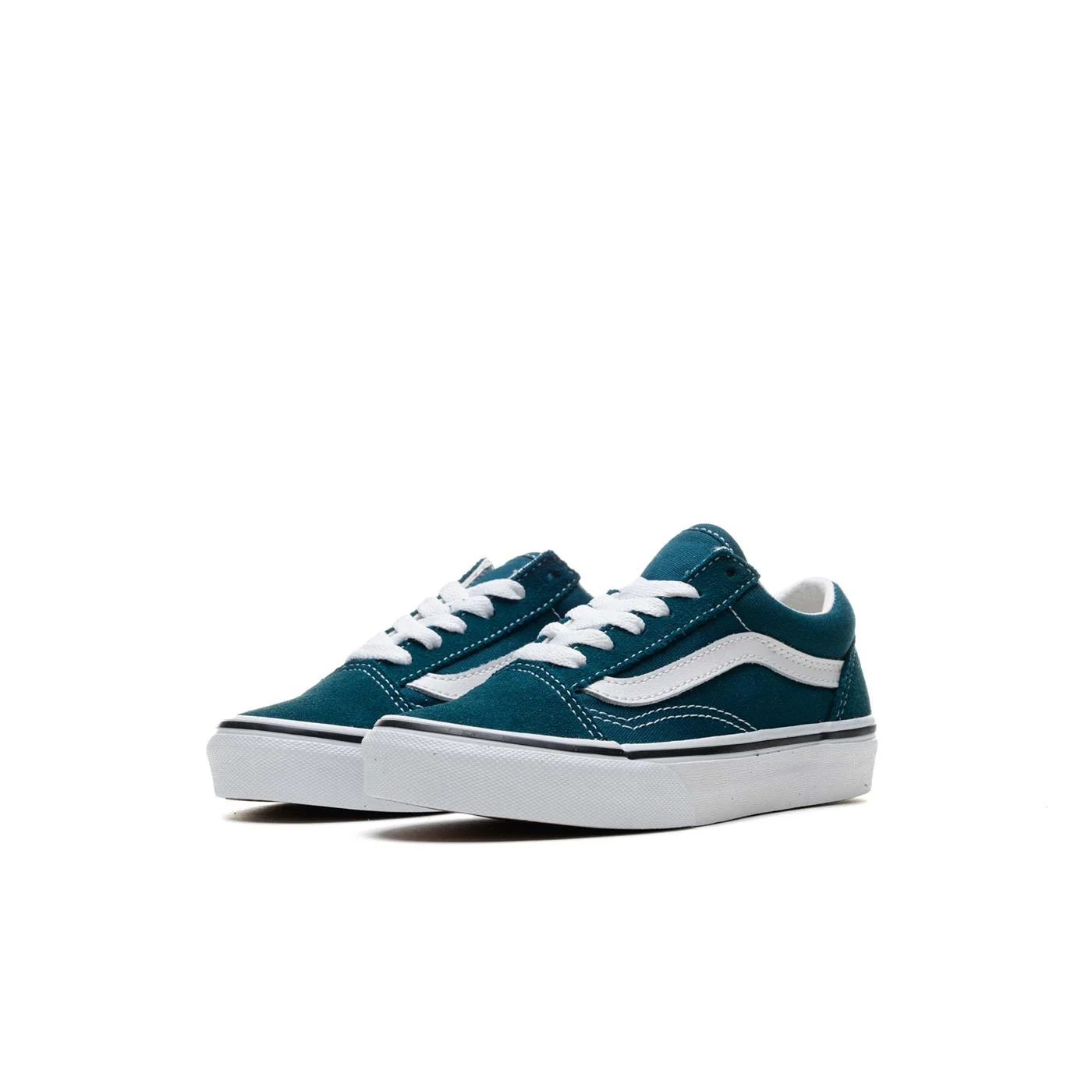 Vans Old Skool Deep Teal/True White - Image 3